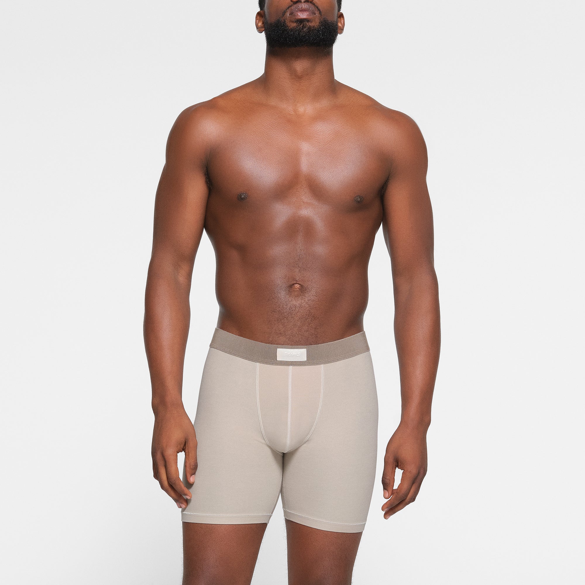 SKIMS COTTON MENS 5 BOXER BRIEF 3-PACK | STONE MULTI - Image 2