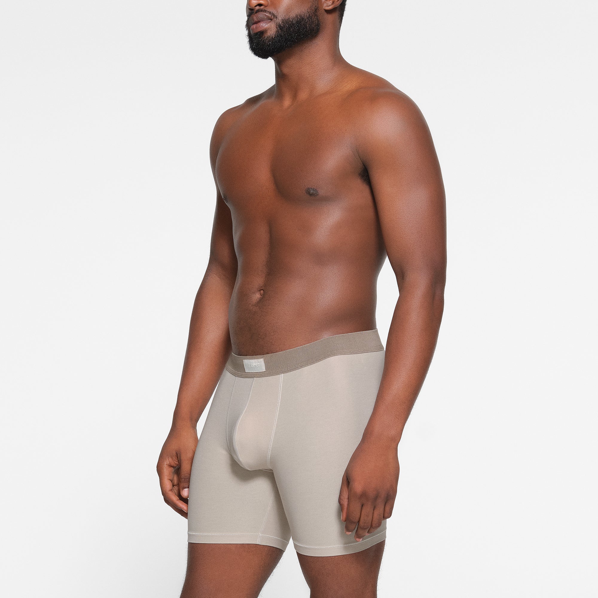 SKIMS COTTON MENS 5 BOXER BRIEF 3-PACK | STONE MULTI - Image 3