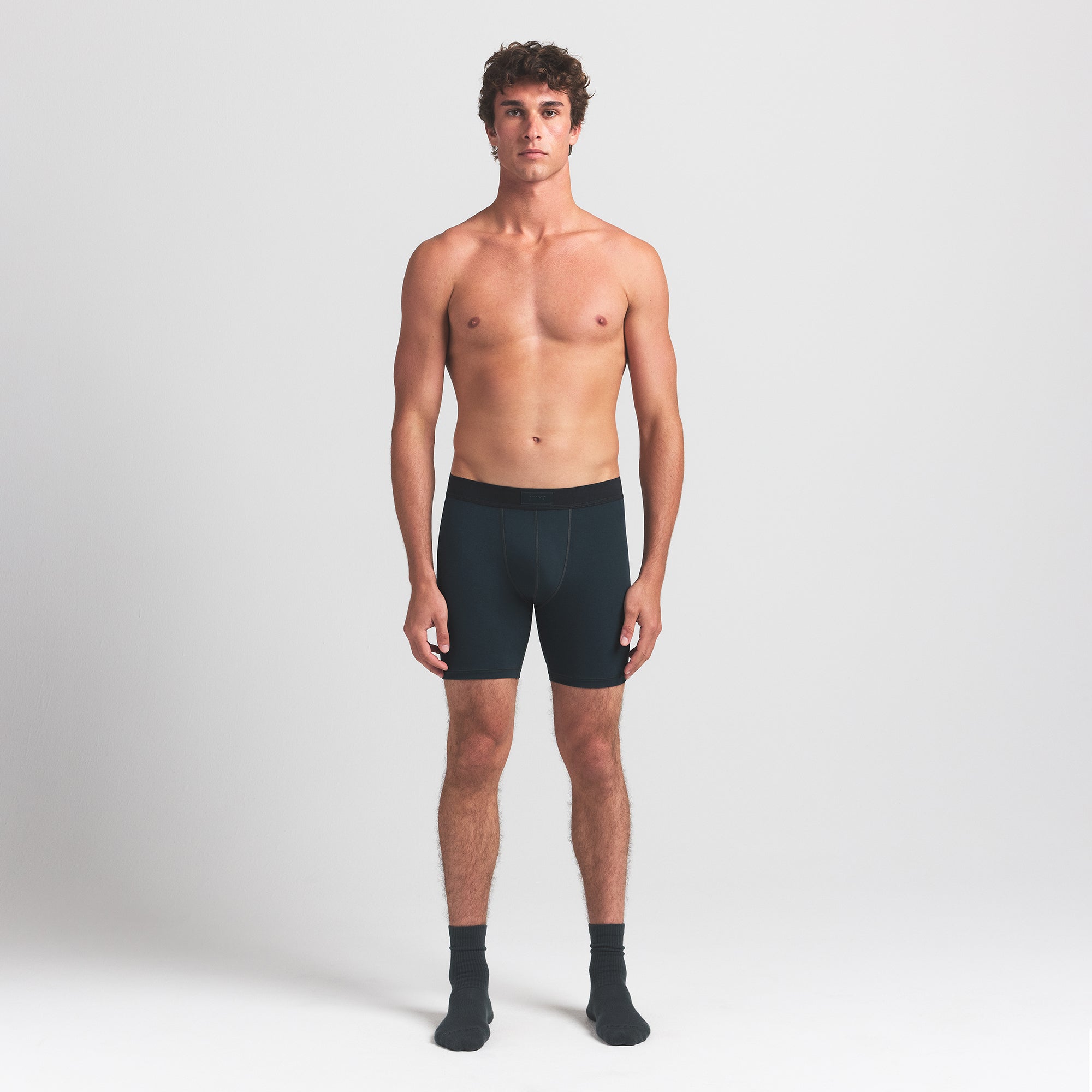 SKIMS COTTON MENS 5 BOXER BRIEF 3-PACK | VERDANT MULTI - Image 2
