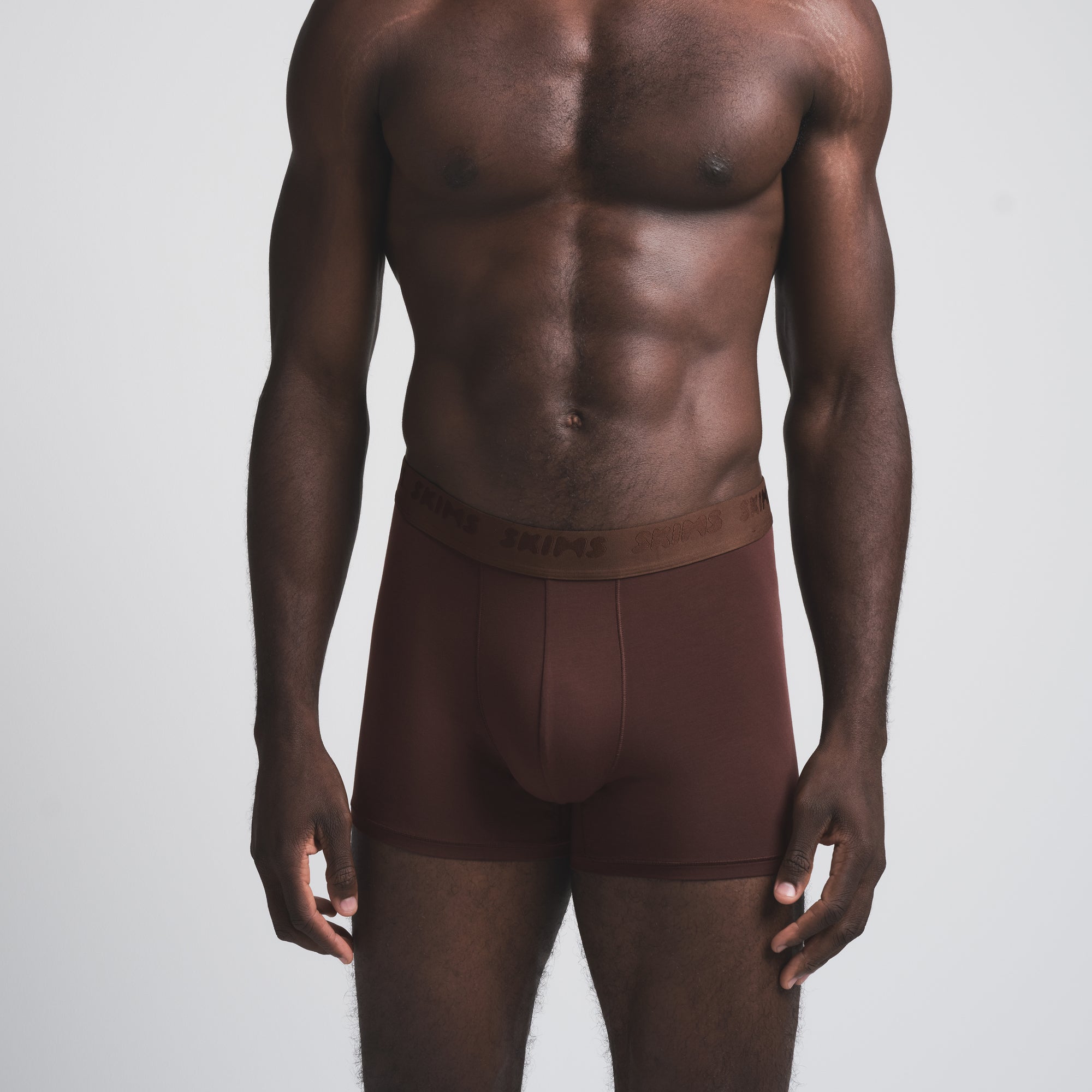 SKIMS STRETCH MENS 3 BOXER BRIEF 5-PACK | COCOA MULTI - Image 8