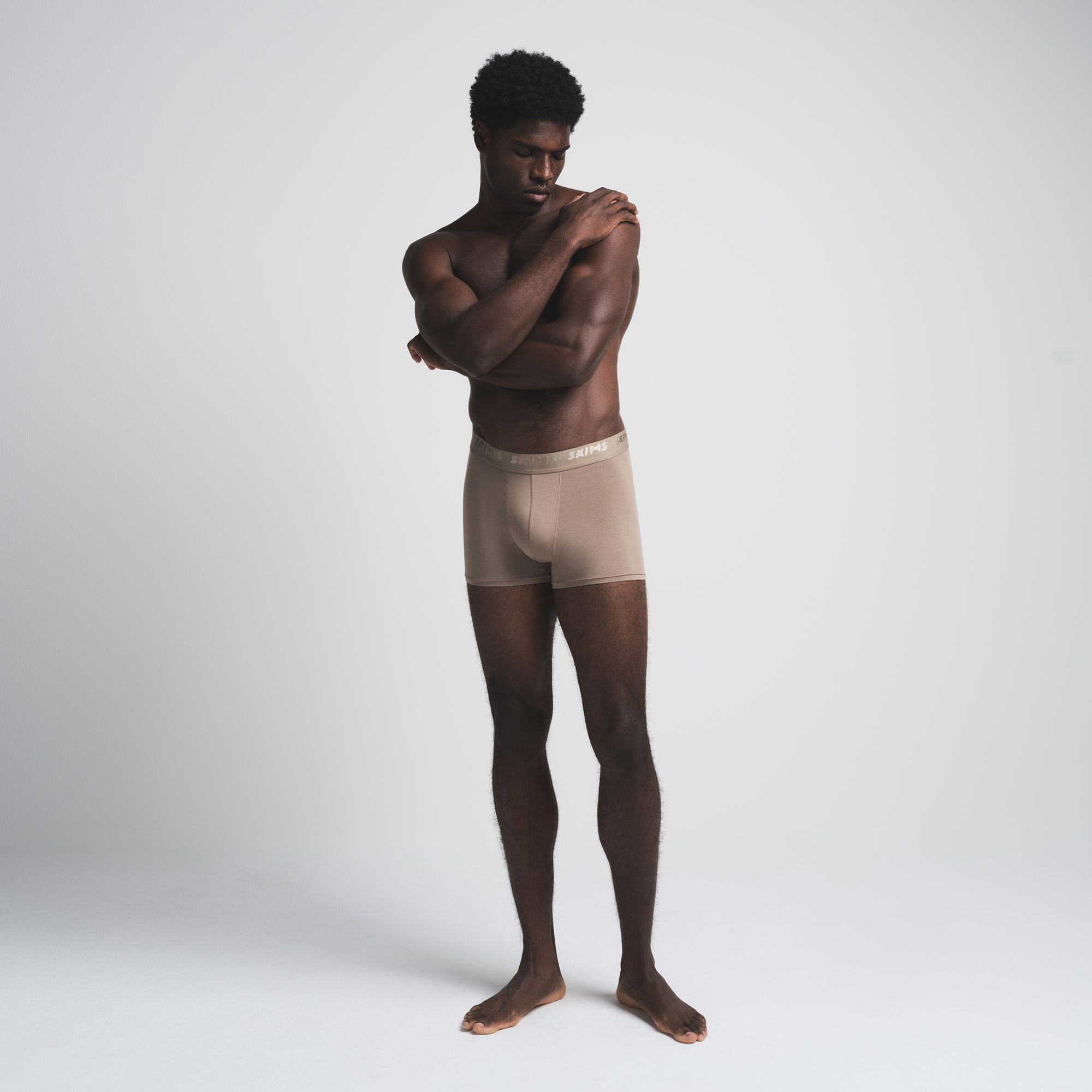 SKIMS STRETCH MENS 3 BOXER BRIEF 5-PACK | COCOA MULTI - Image 3