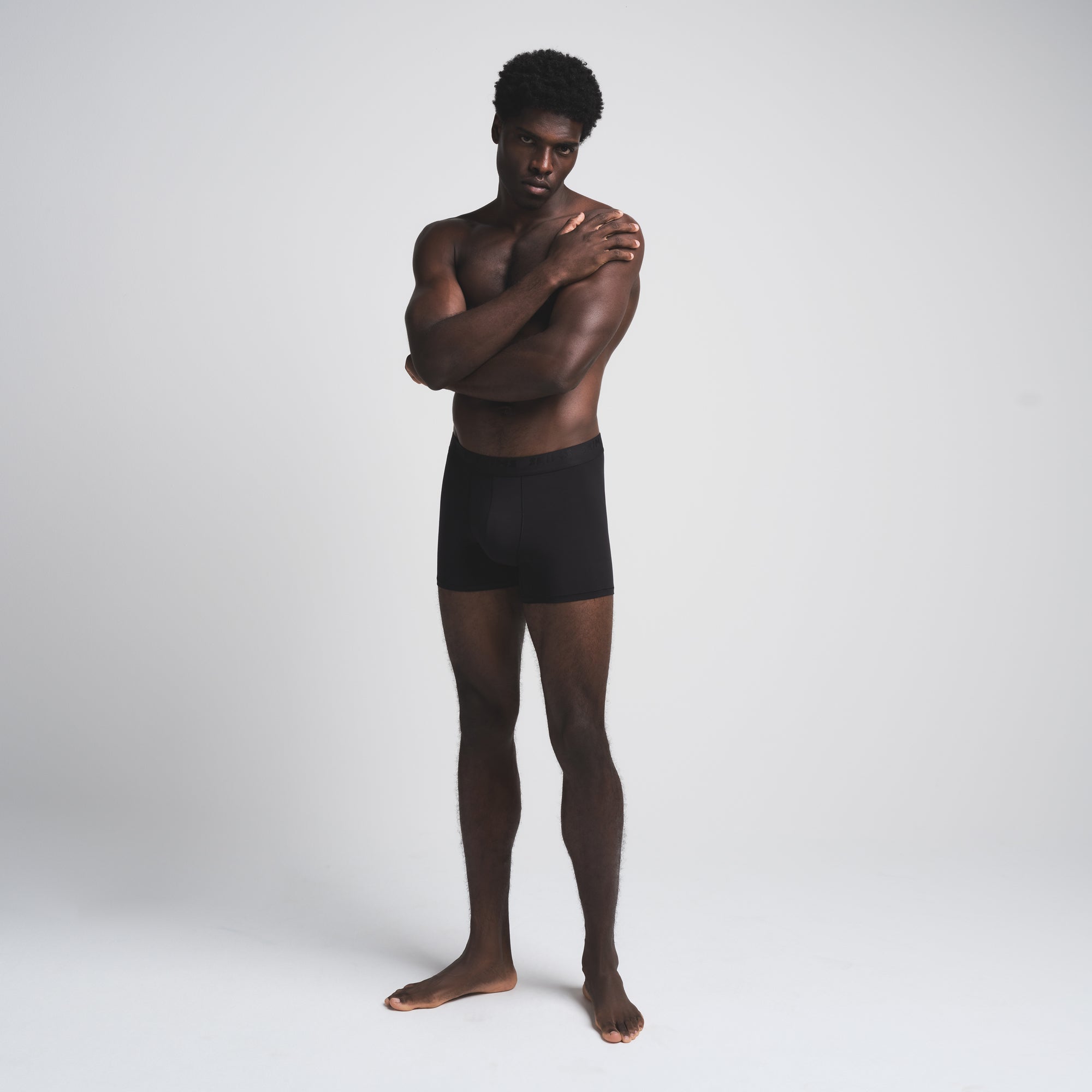 SKIMS STRETCH MENS 3 BOXER BRIEF 5-PACK | OBSIDIAN - Image 2