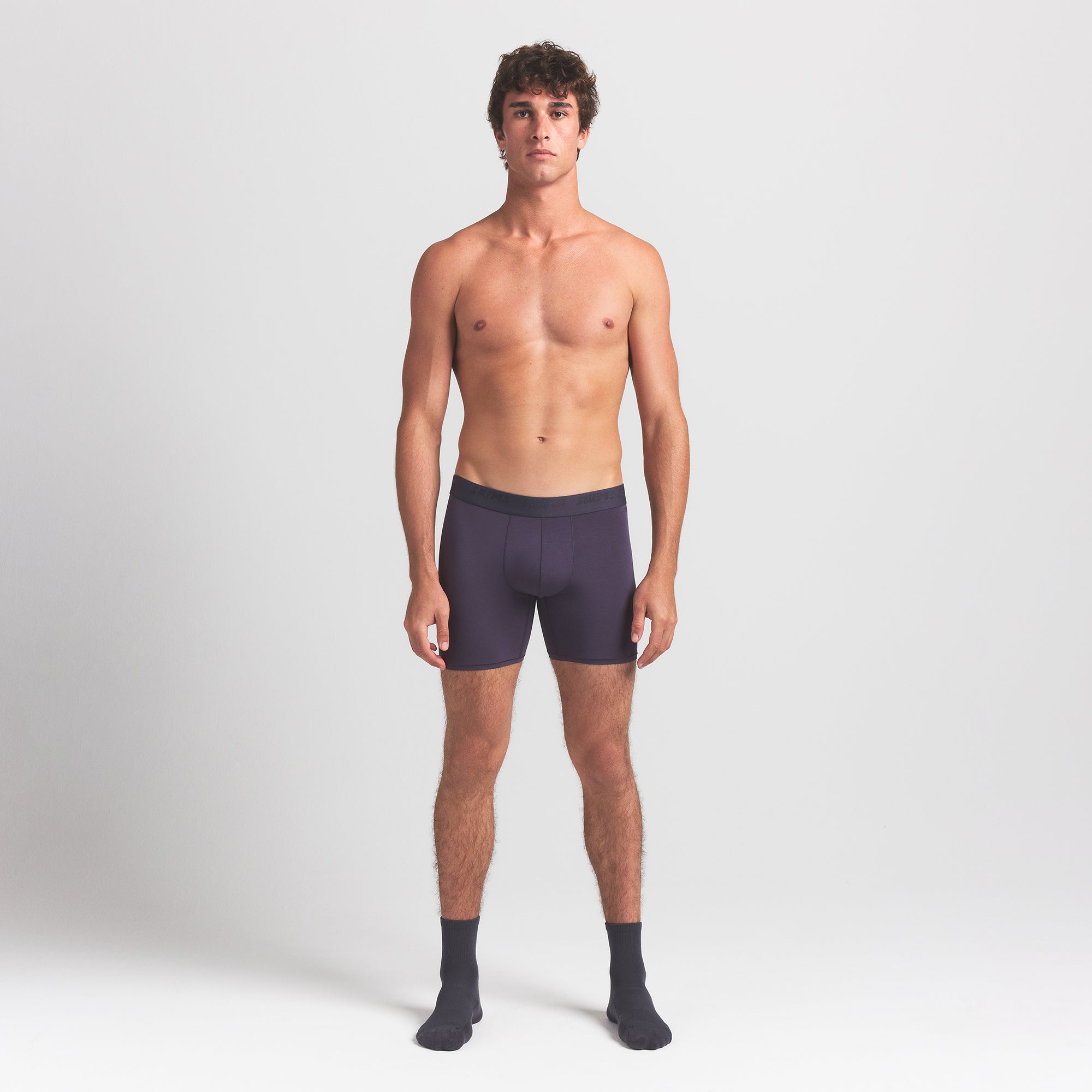 SKIMS STRETCH MENS 5 BOXER BRIEF 5-PACK | RAVEN CURRANT MULTI - Image 2