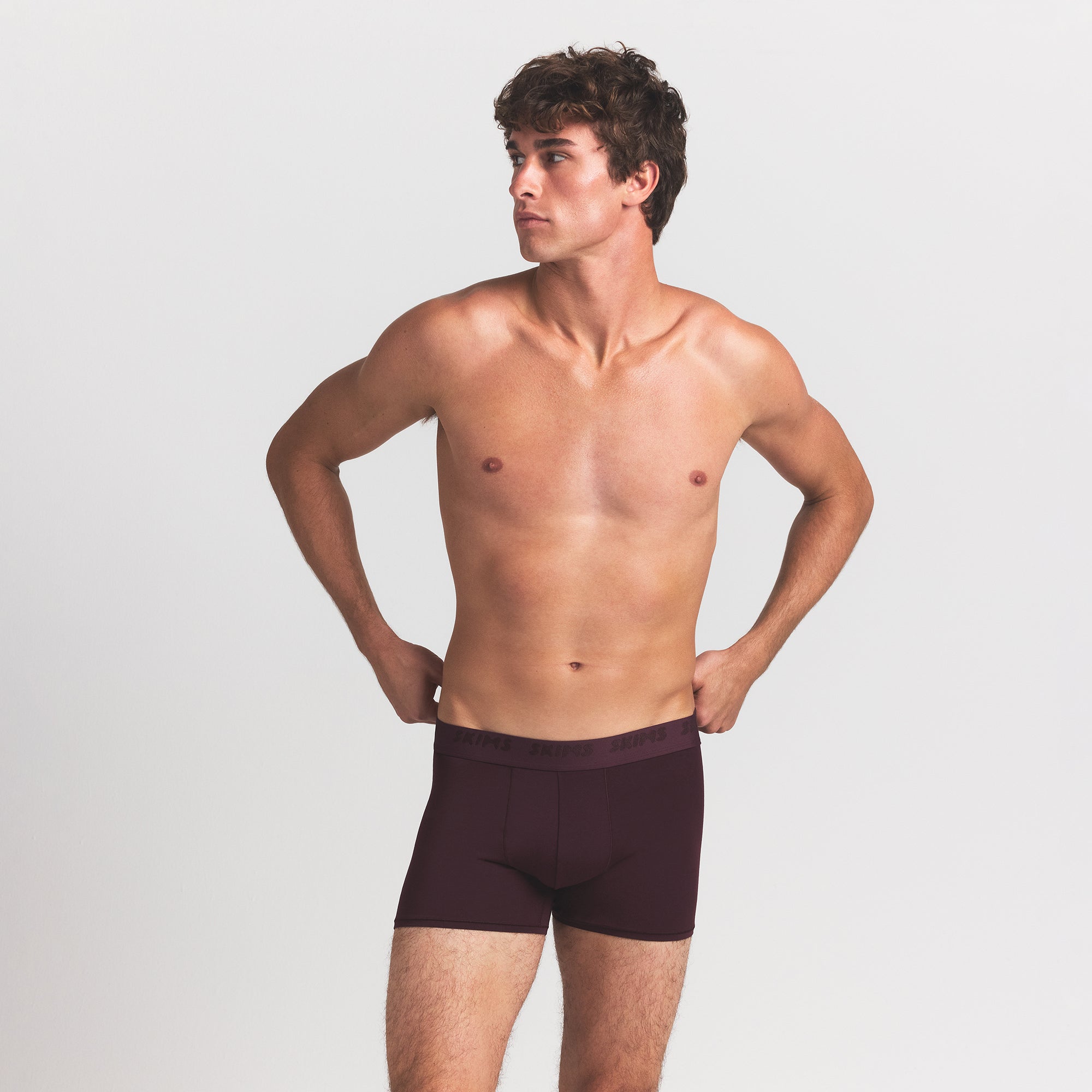 SKIMS STRETCH MENS 3 BOXER BRIEF 5-PACK | RAVEN CURRANT MULTI - Image 3