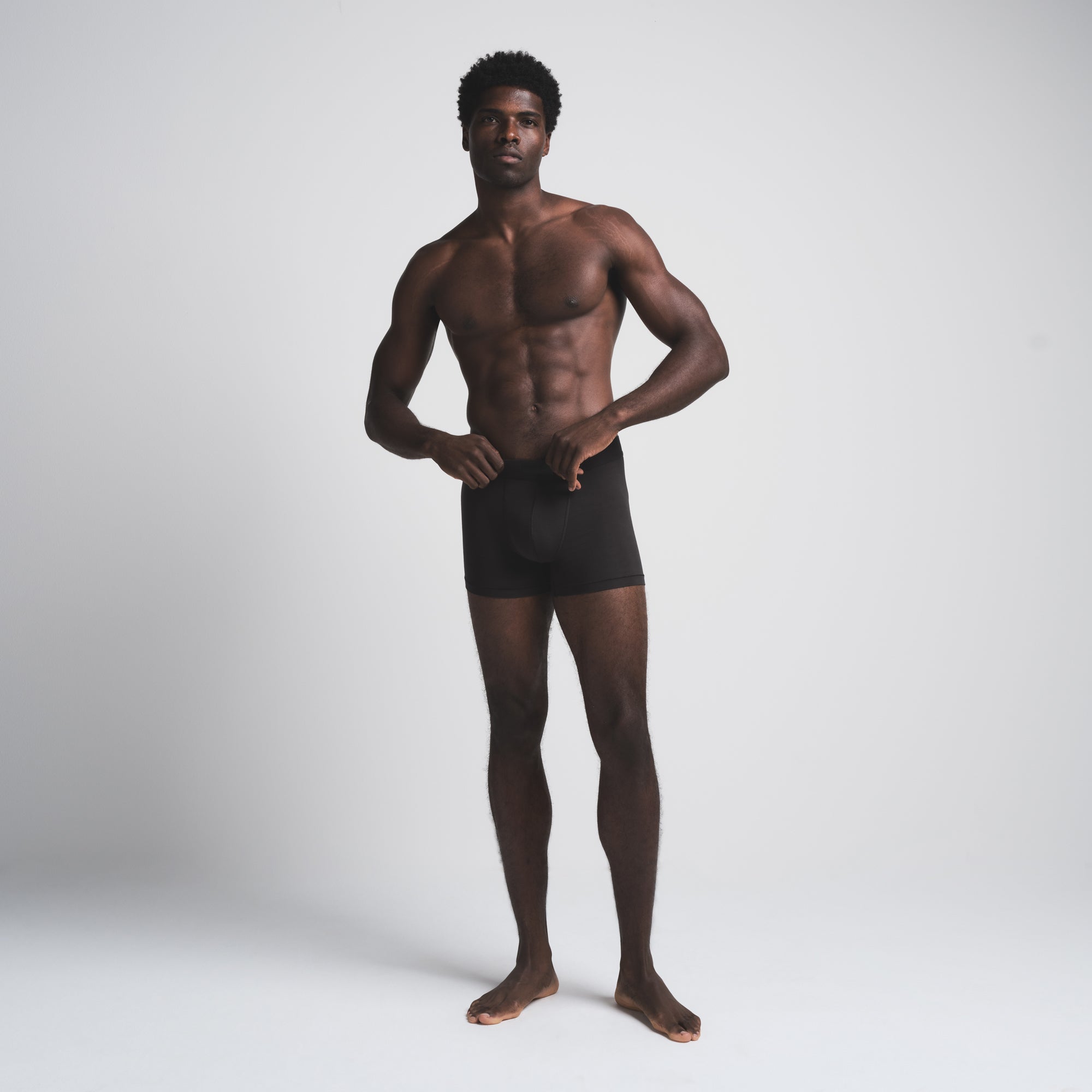 SKIMS COTTON MENS 3 BOXER BRIEF 5-PACK | HEATHER MULTI - Image 4