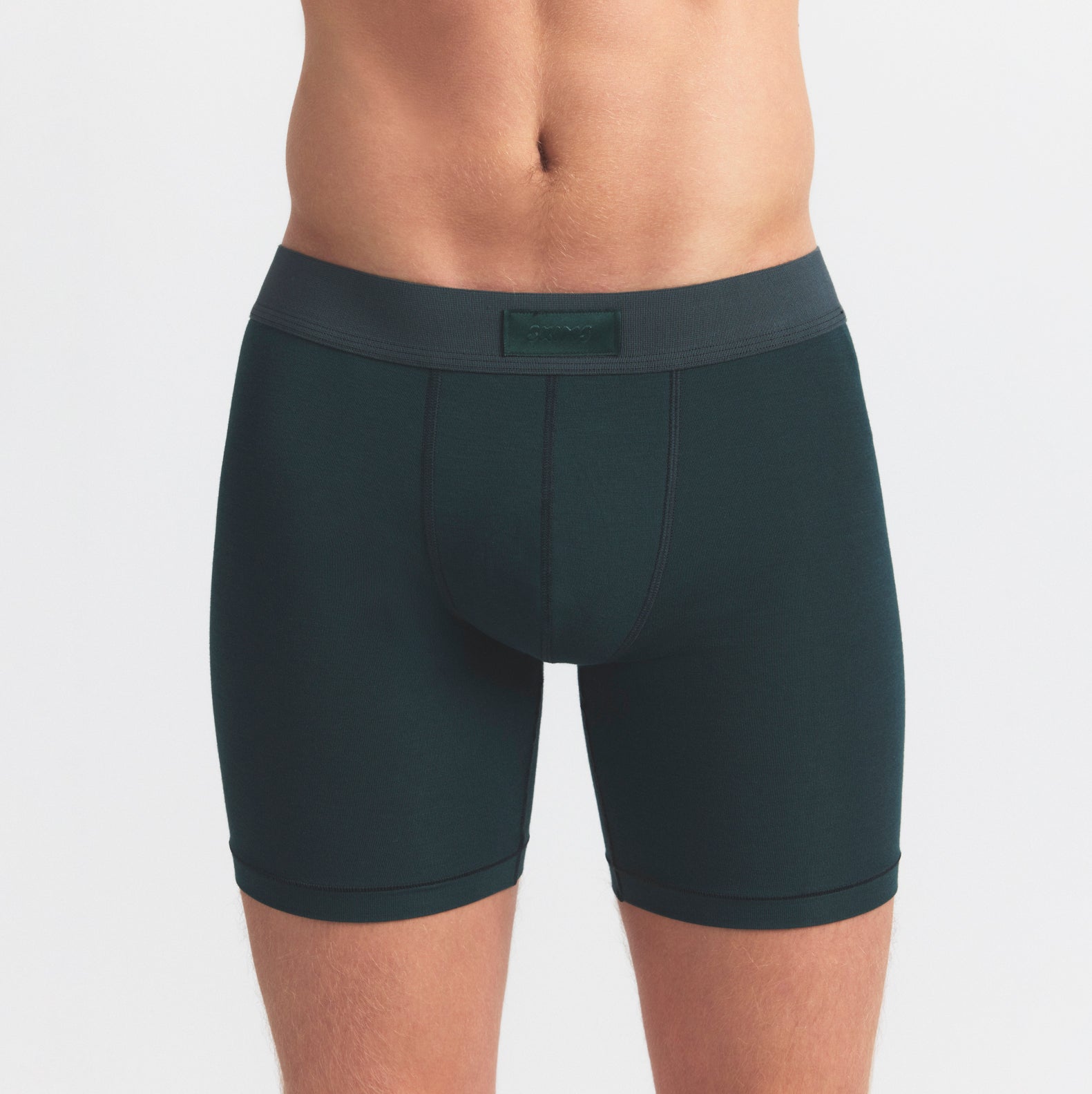 SKIMS COTTON MENS 5 BOXER BRIEF 5-PACK | BLUE BLACK STONE MULTI - Image 4