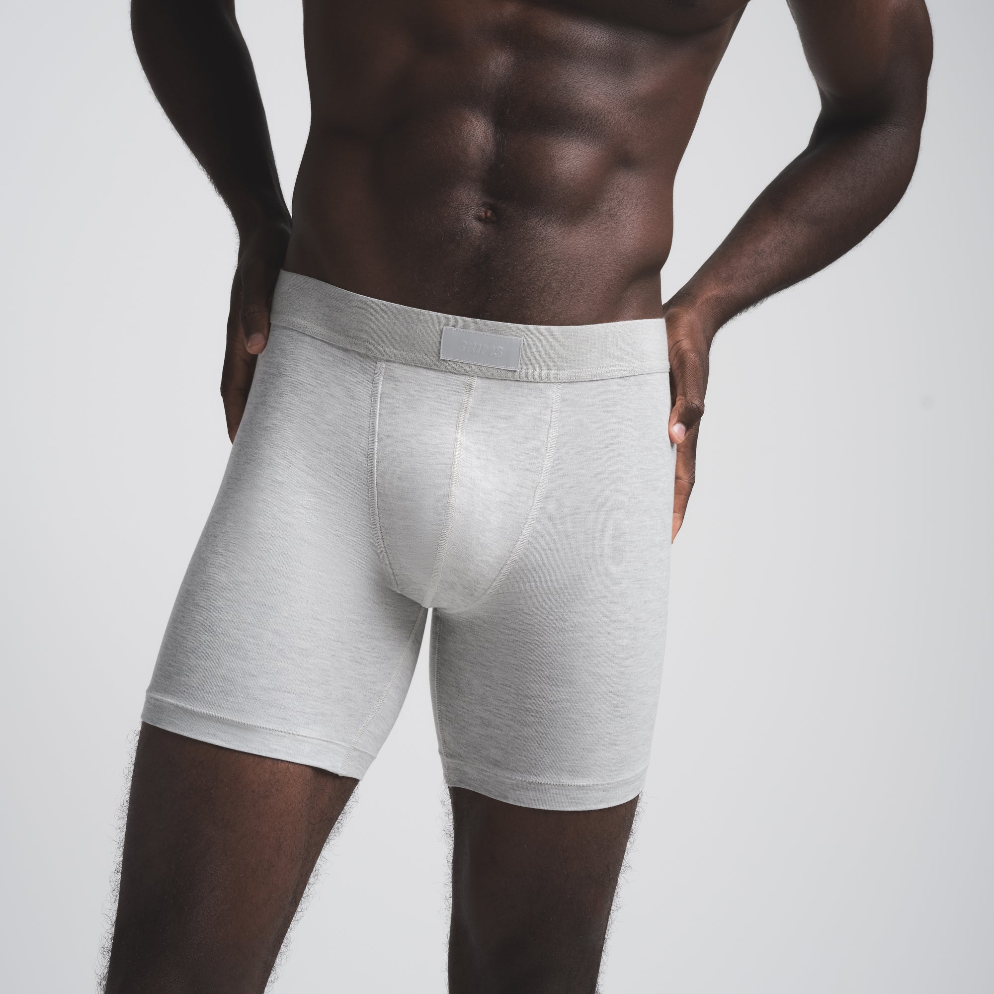 SKIMS COTTON MENS 5 BOXER BRIEF 5-PACK | HEATHER MULTI - Image 5
