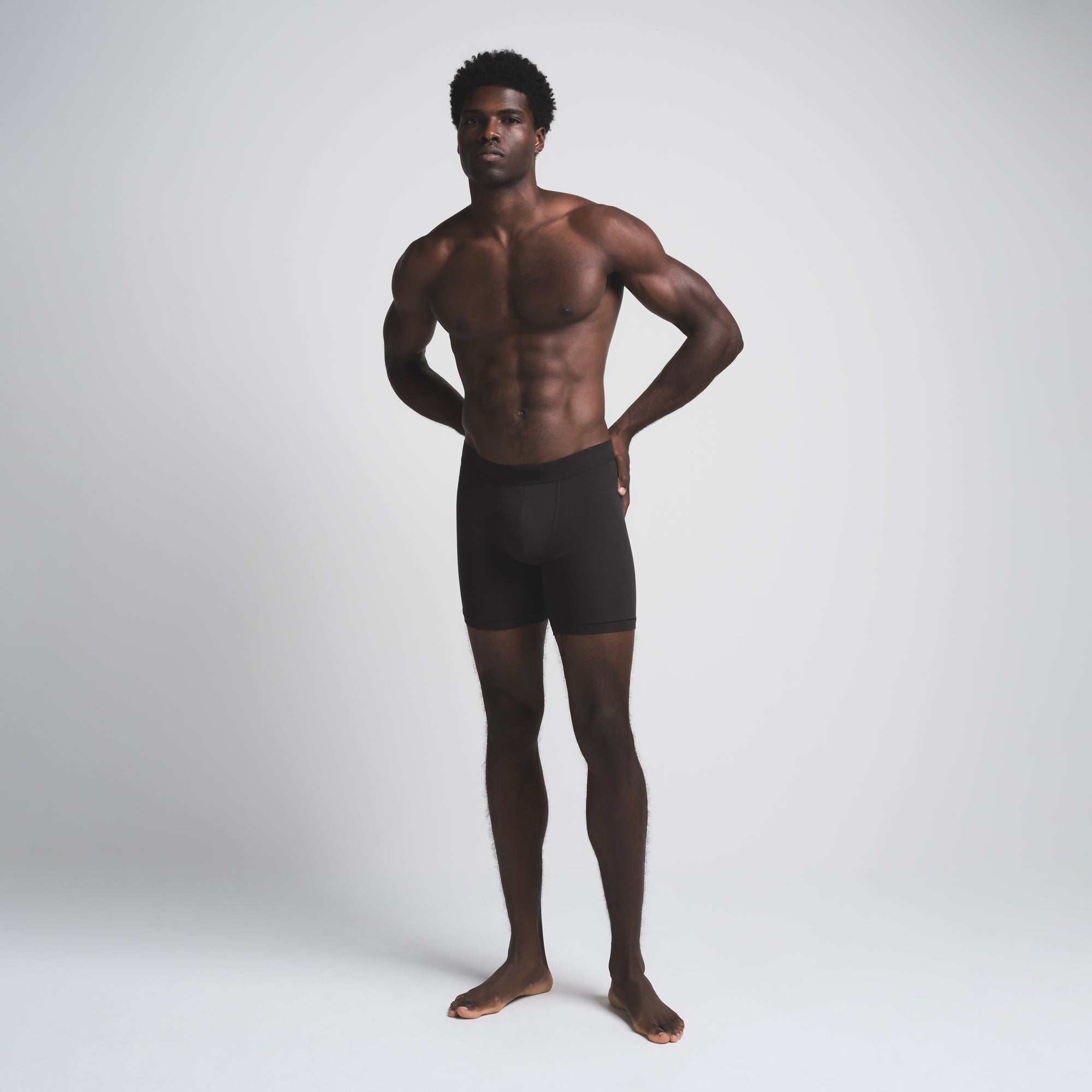 SKIMS COTTON MENS 5 BOXER BRIEF 5-PACK | ONYX - Image 2