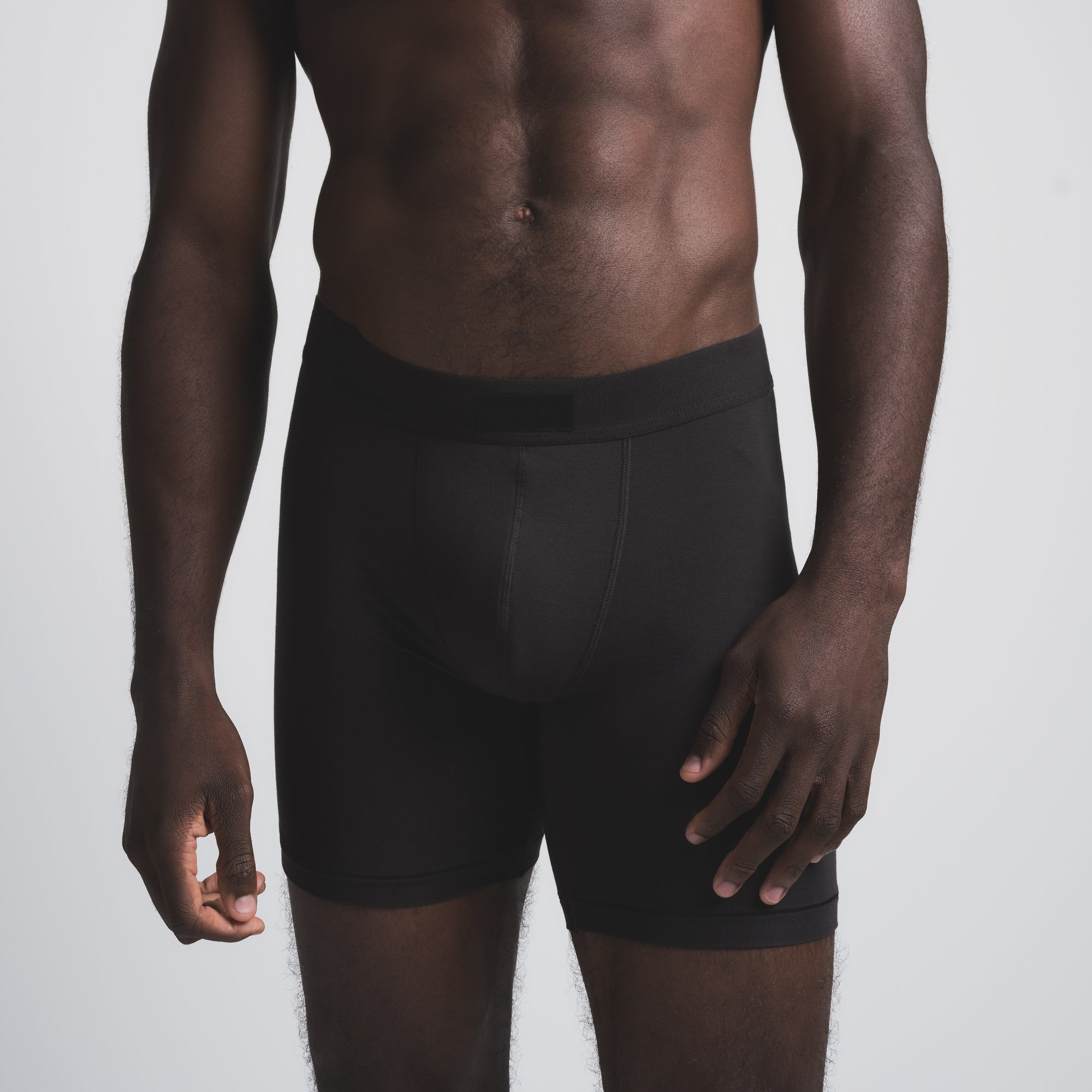 SKIMS COTTON MENS 5 BOXER BRIEF 5-PACK | ONYX - Image 3