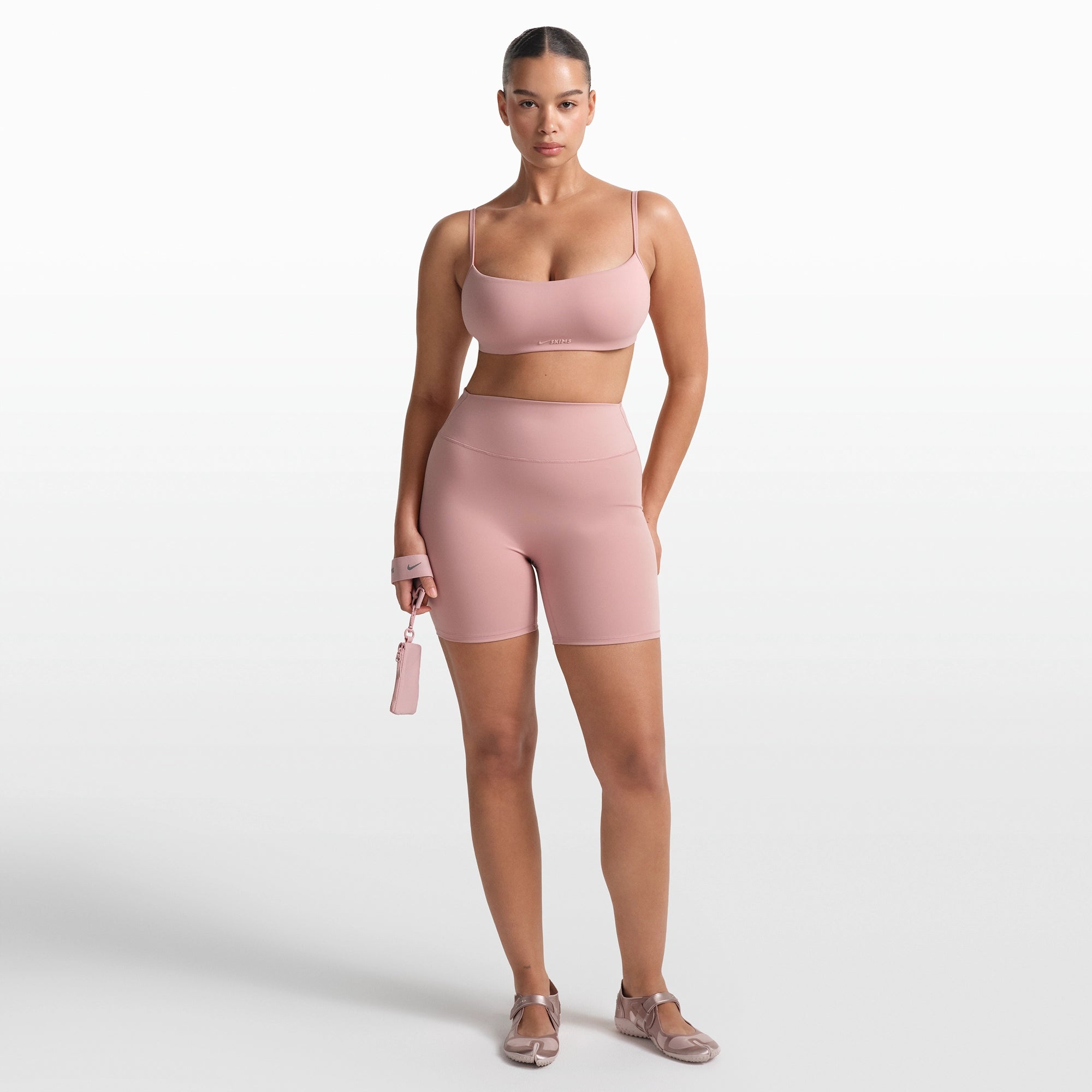 NikeSKIMS MATTE 5 BIKER SHORT | HIMALAYAN - Image 2