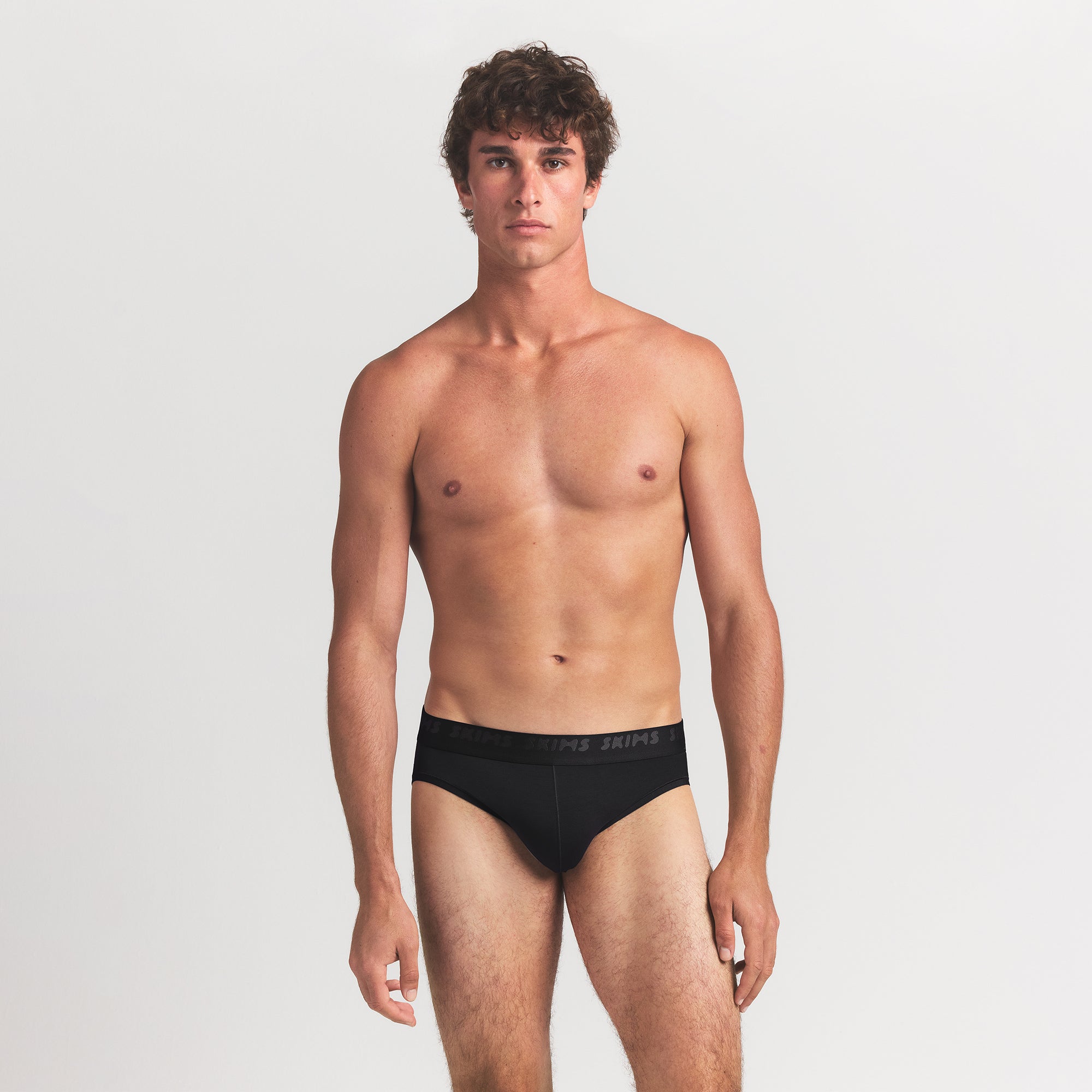 SKIMS STRETCH MENS BRIEF 3-PACK | GUNMETAL MULTI - Image 2