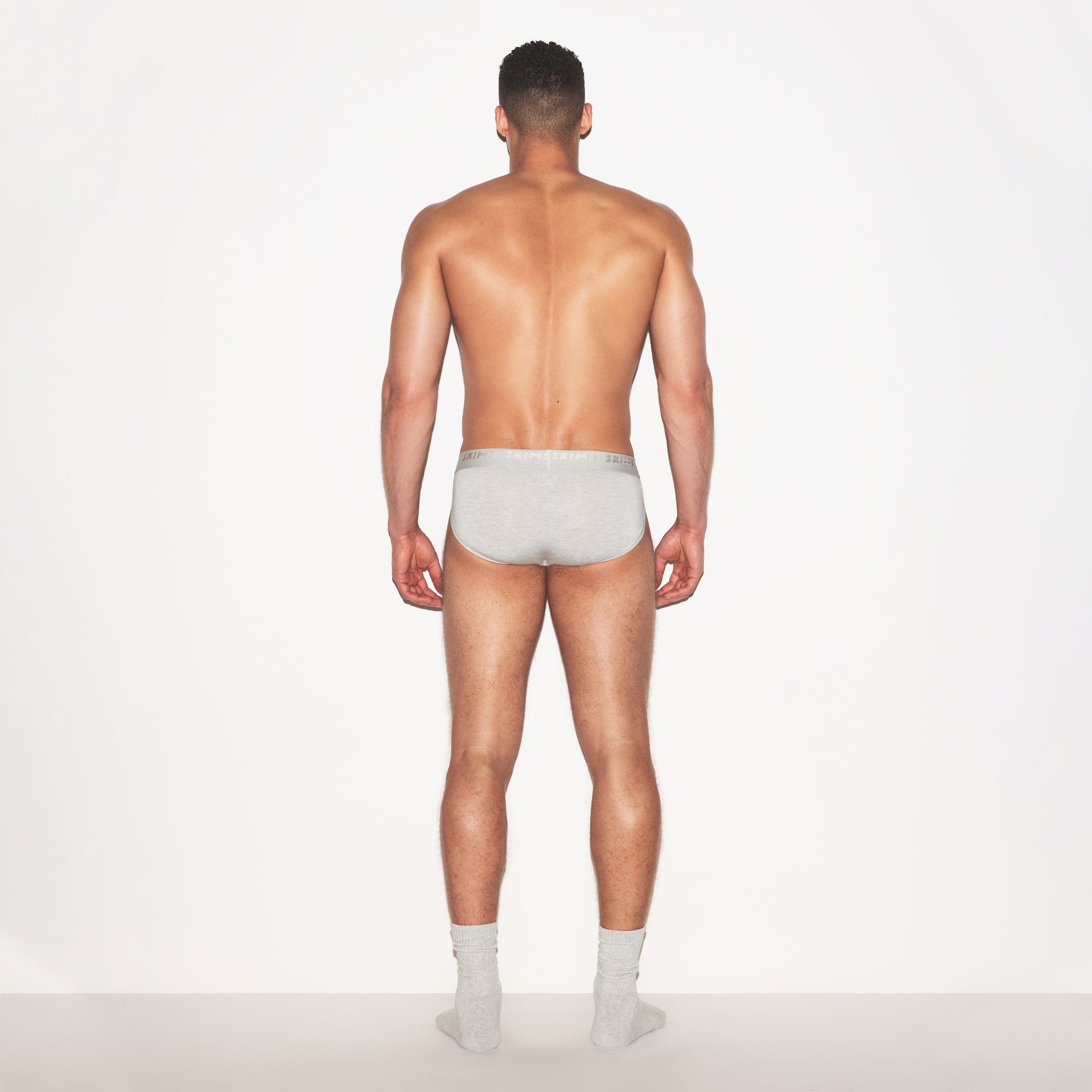SKIMS STRETCH MENS BRIEF 3-PACK | LAUREL MULTI - Image 8