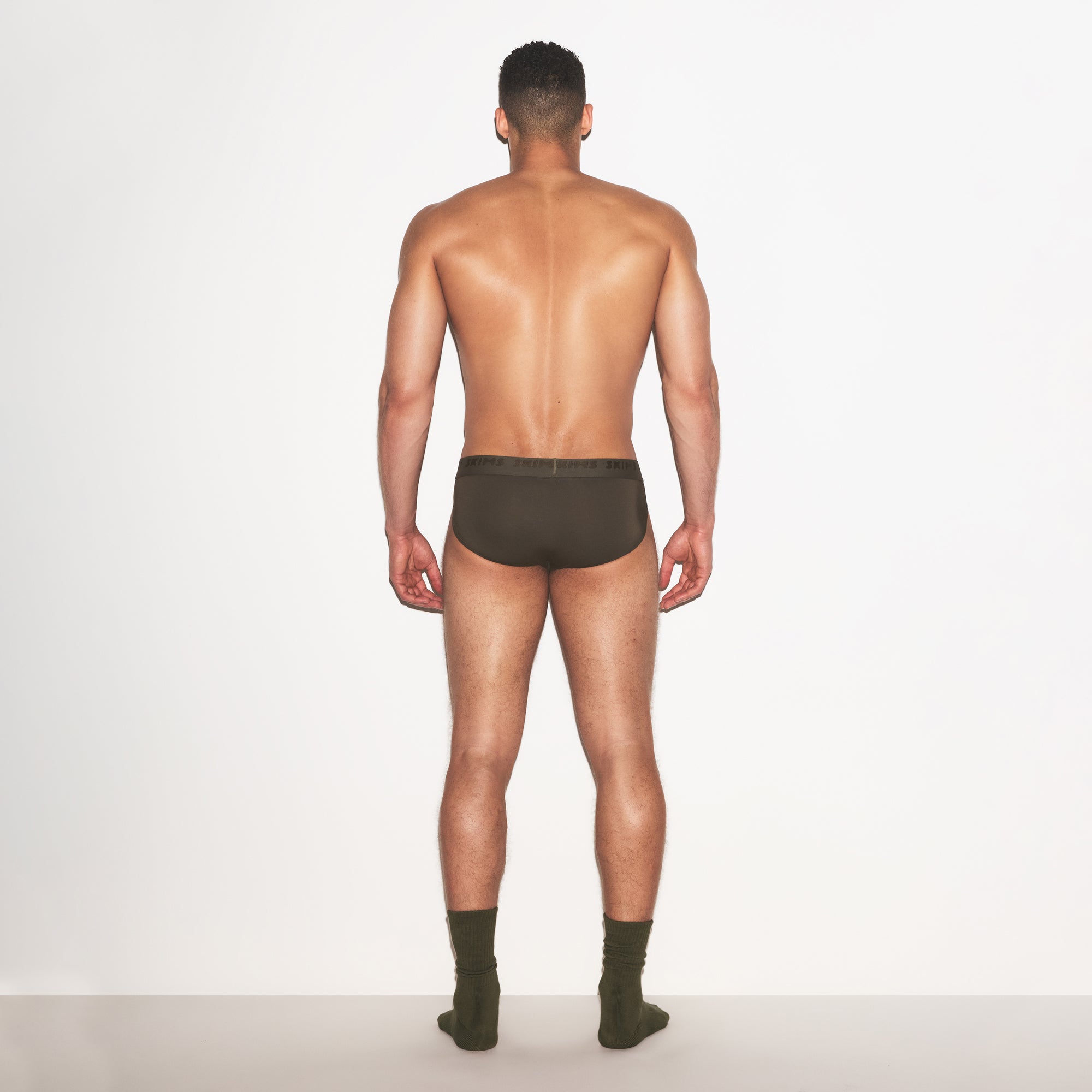 SKIMS STRETCH MENS BRIEF 3-PACK | LAUREL MULTI - Image 5