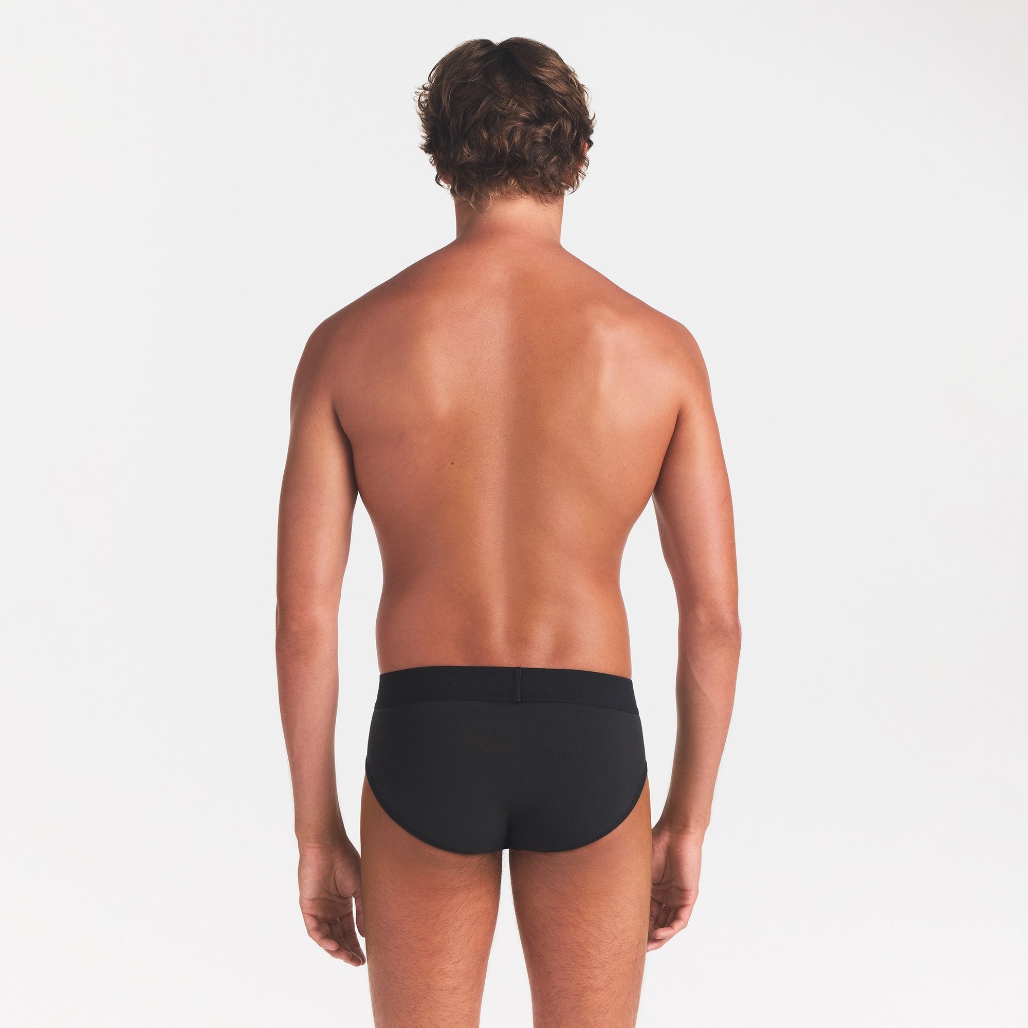 SKIMS COTTON MENS BRIEF 3-PACK | ONYX - Image 3