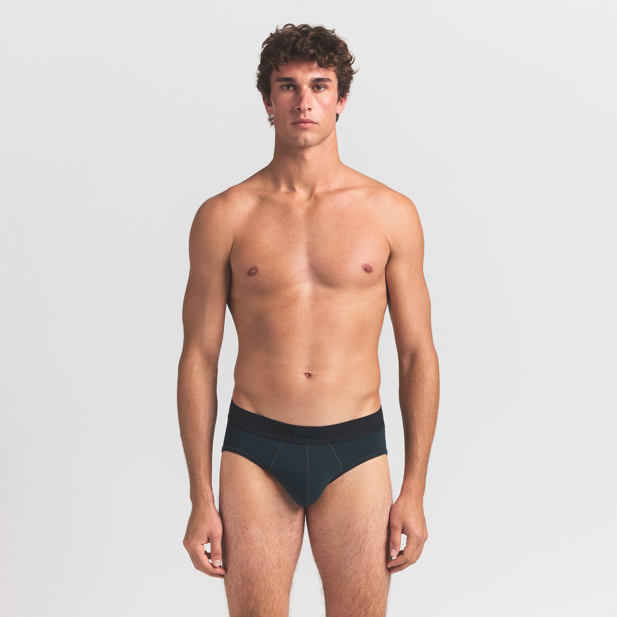 SKIMS COTTON MENS BRIEF 3-PACK | VERDANT MULTI - Image 3