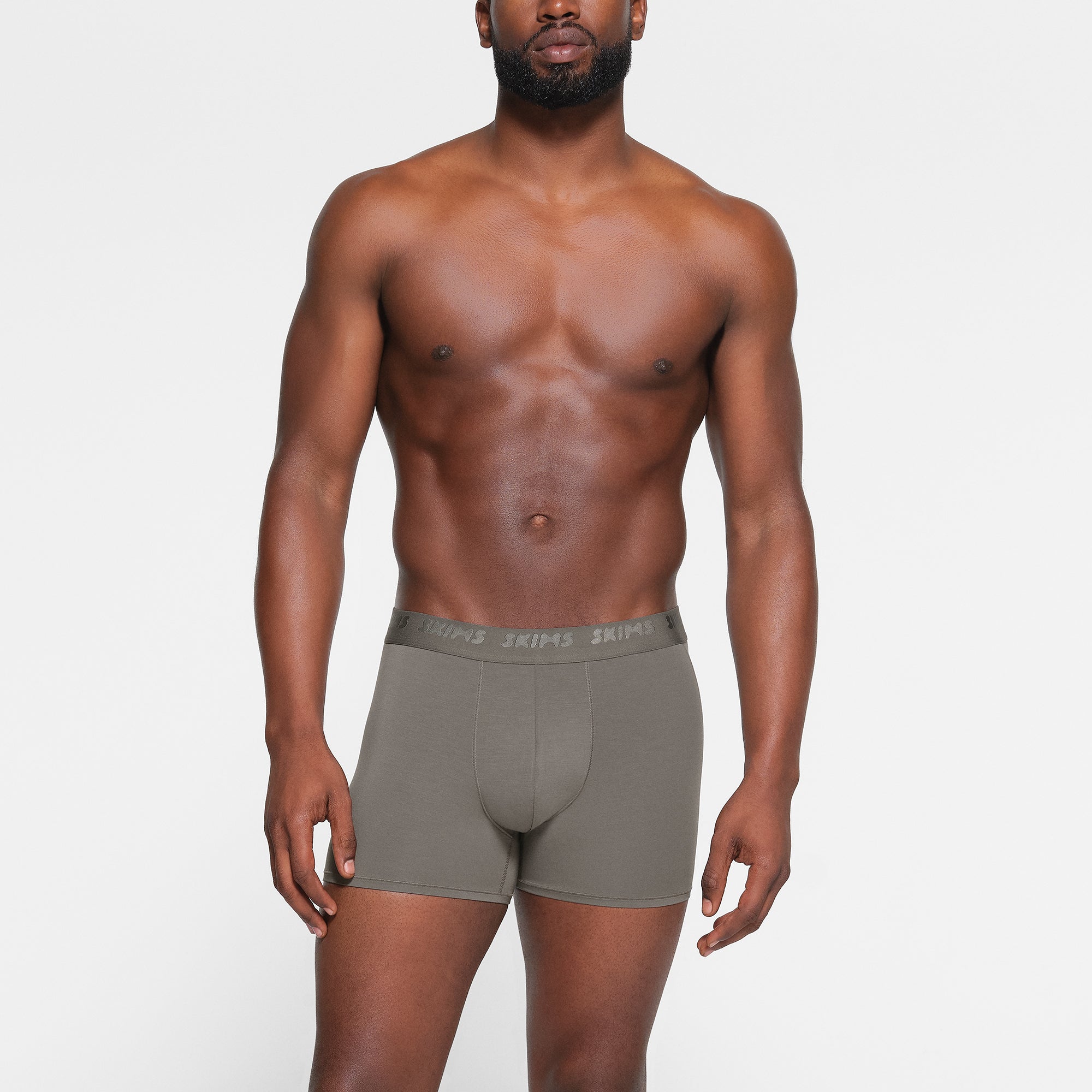 SKIMS STRETCH MENS 3 BOXER BRIEF 3-PACK | GUNMETAL MULTI - Image 3
