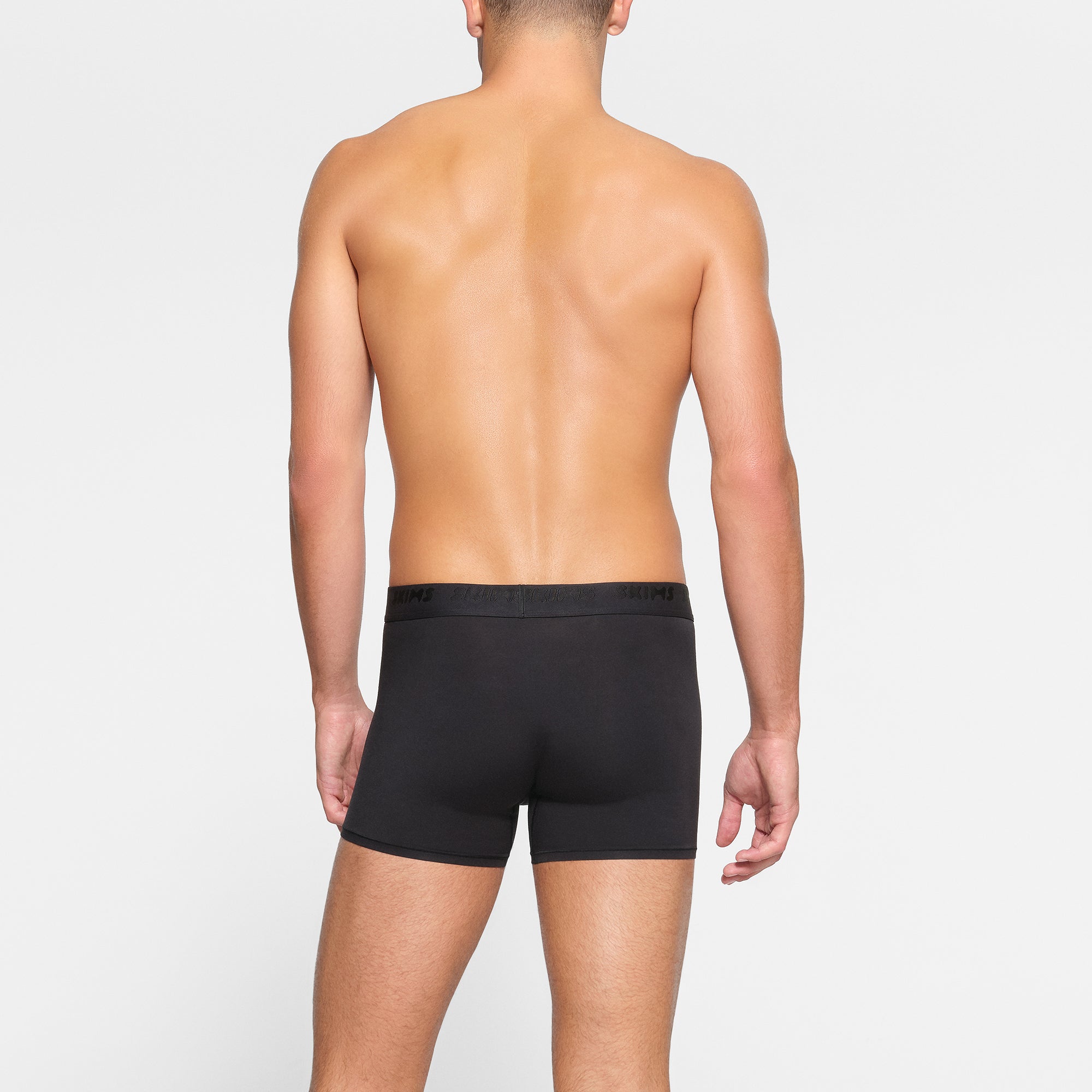 SKIMS STRETCH MENS 3 BOXER BRIEF 3-PACK | OBSIDIAN - Image 4