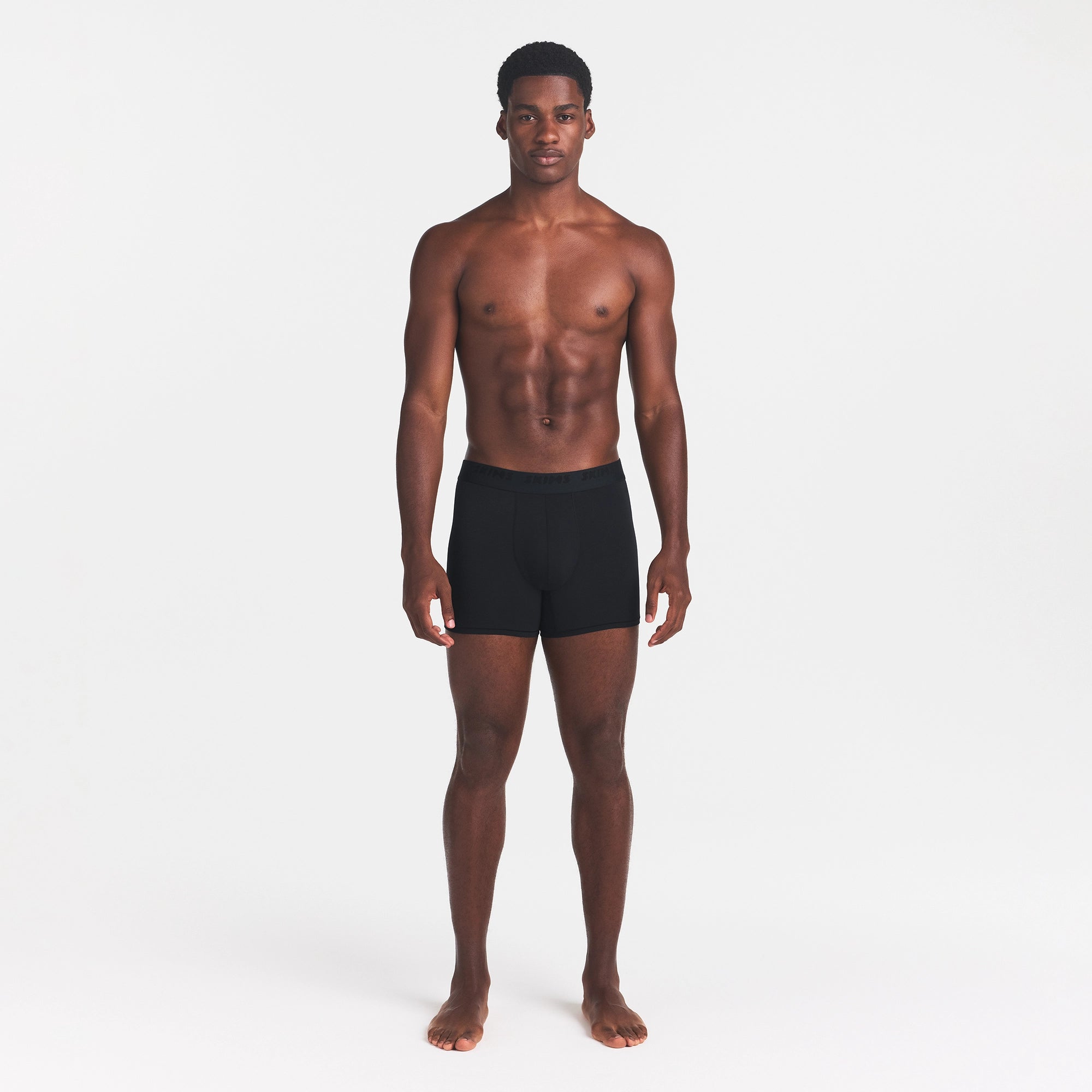 SKIMS STRETCH MENS 3 BOXER BRIEF | OBSIDIAN - Image 2