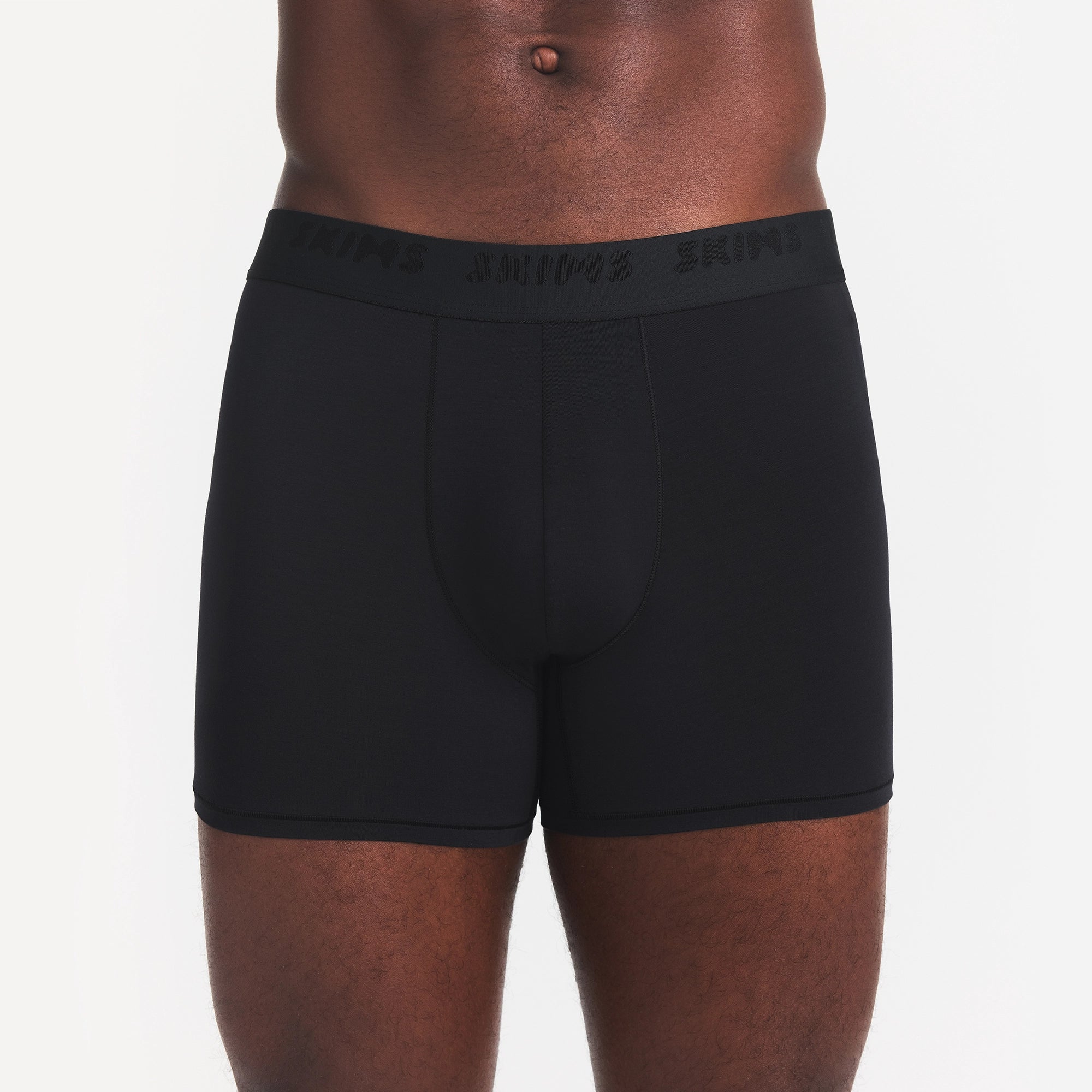 SKIMS STRETCH MENS 3 BOXER BRIEF | OBSIDIAN - Image 5