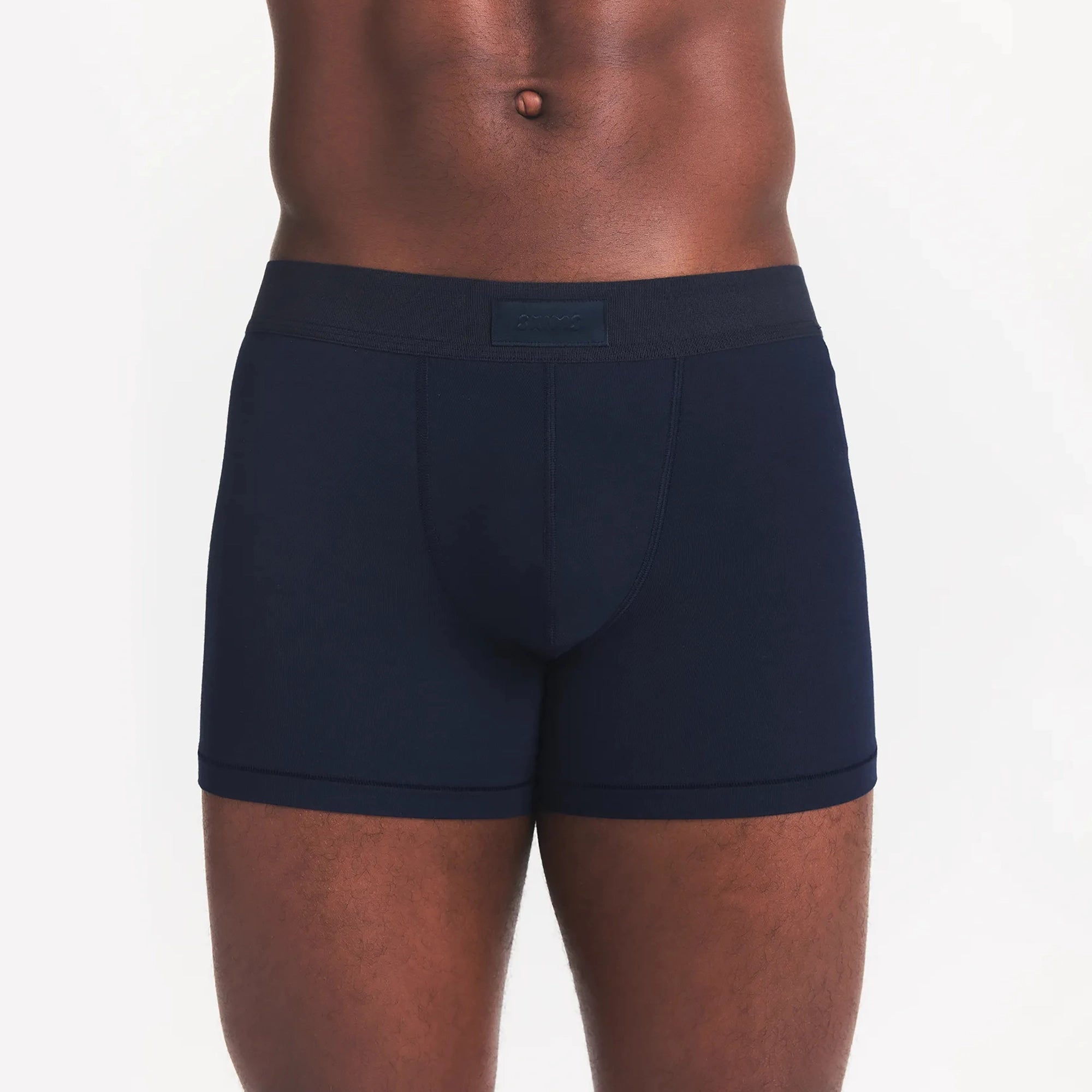 SKIMS COTTON MENS 3 BOXER BRIEF | NAVY - Image 4