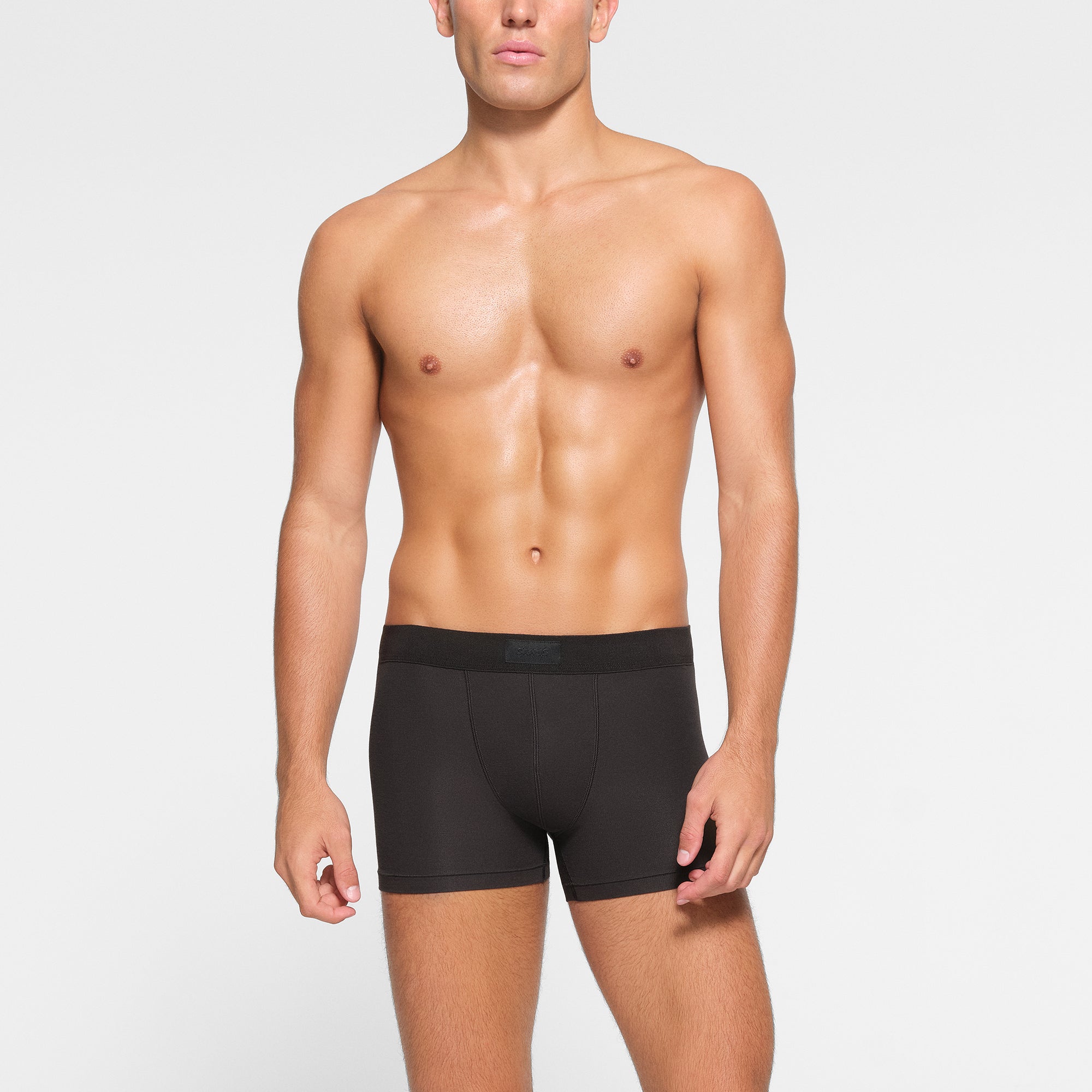 SKIMS COTTON MENS 3 BOXER BRIEF 3-PACK | HEATHER MULTI - Image 6