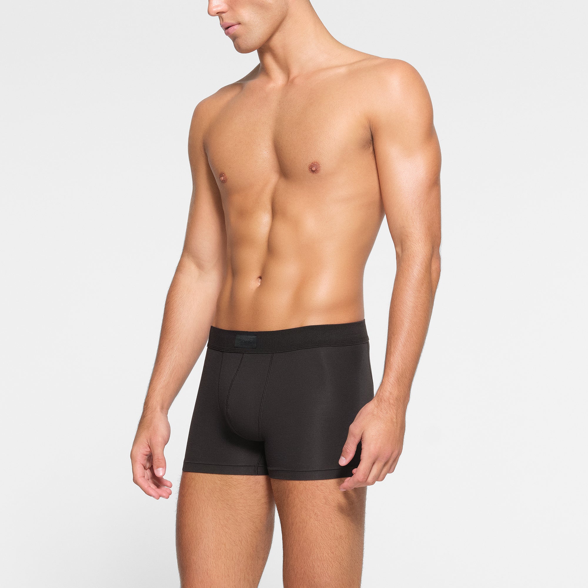 SKIMS COTTON MENS 3 BOXER BRIEF 3-PACK | ONYX - Image 3
