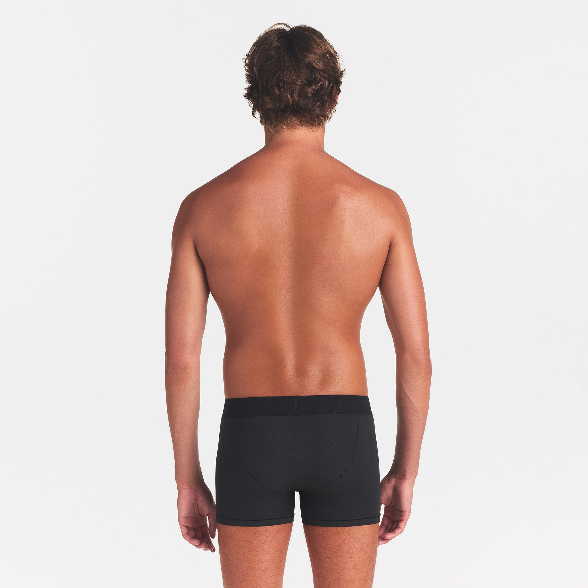 SKIMS COTTON MENS 3 BOXER BRIEF | ONYX - Image 4