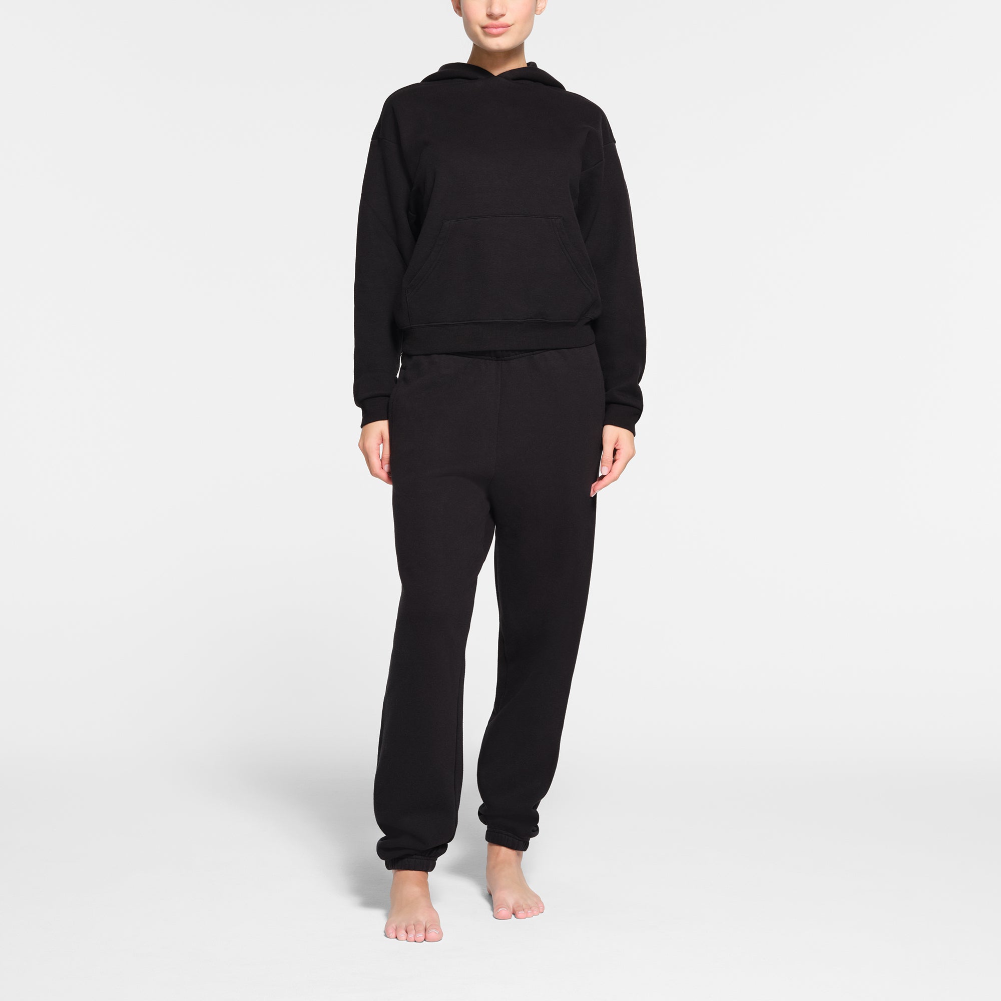 COTTON FLEECE JOGGER | ONYX - Image 2