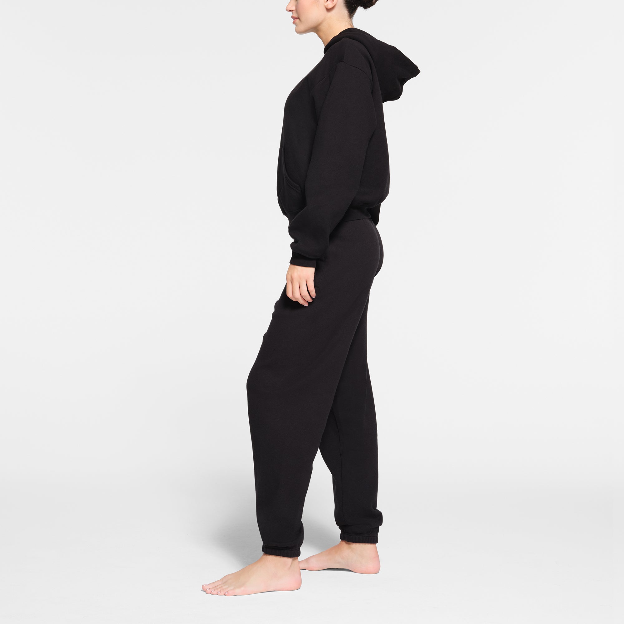 COTTON FLEECE JOGGER | ONYX - Image 3