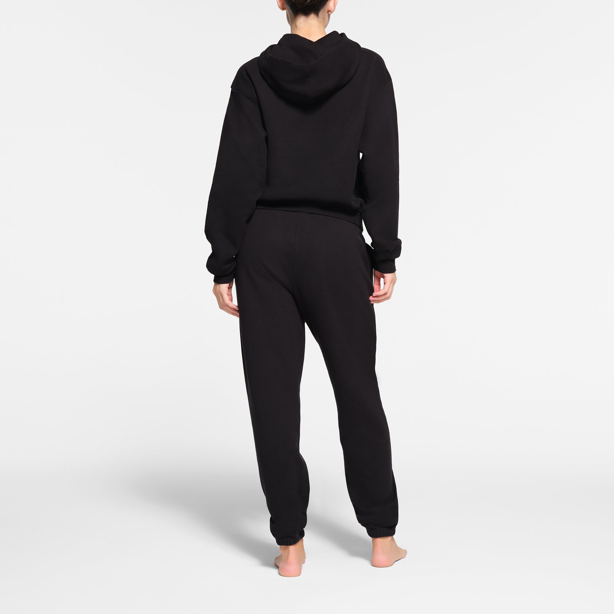 COTTON FLEECE JOGGER | ONYX - Image 4