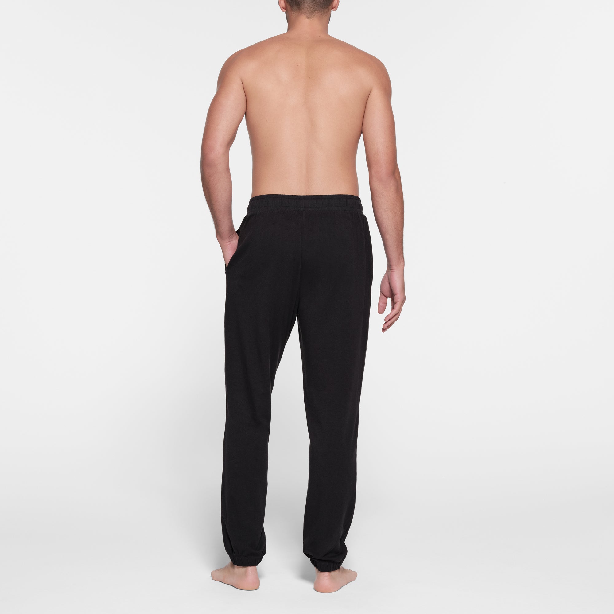 JERSEY LOUNGE MENS JOGGER | OBSIDIAN - Image 4
