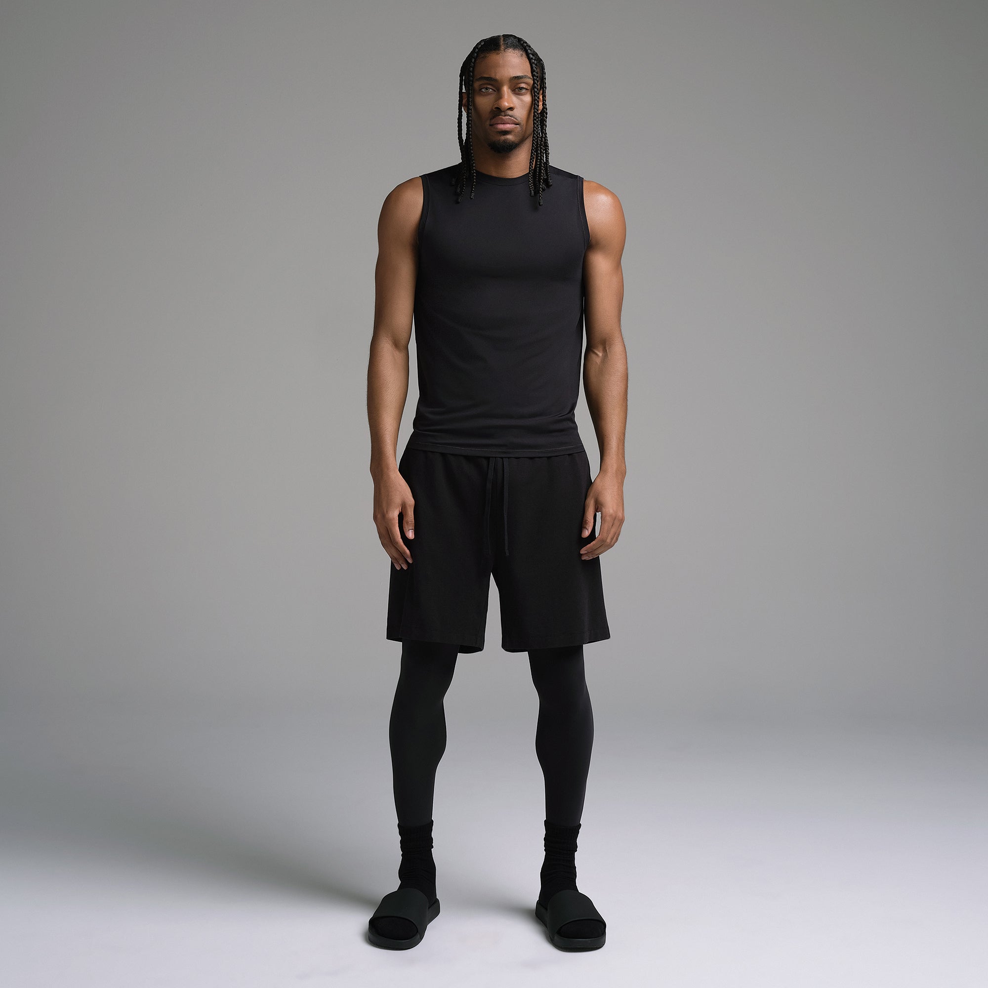 SKIMS FLEX MENS LEGGING | OBSIDIAN - Image 2