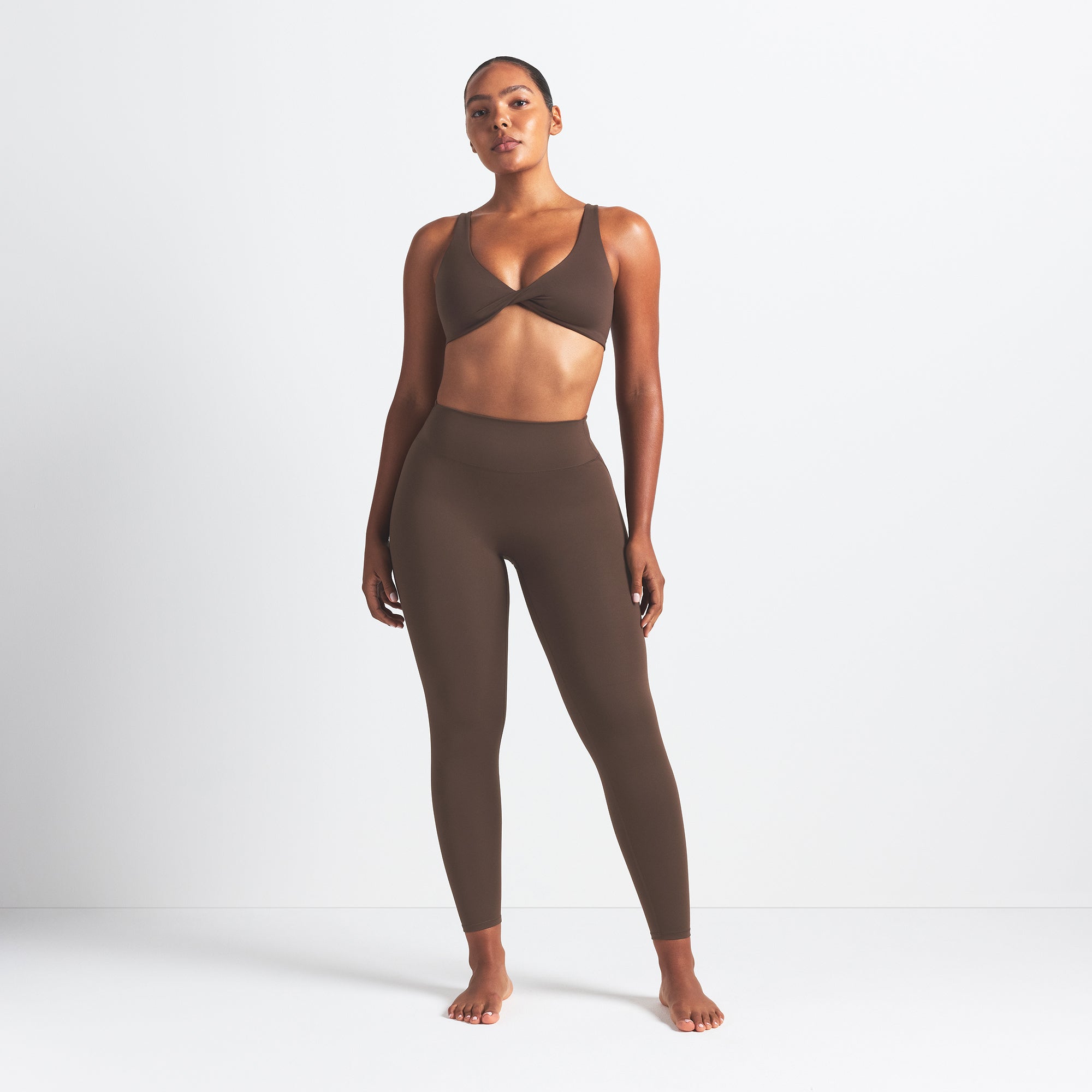 NikeSKIMS MATTE 26 LEGGING | DARK SEPIA - Image 6