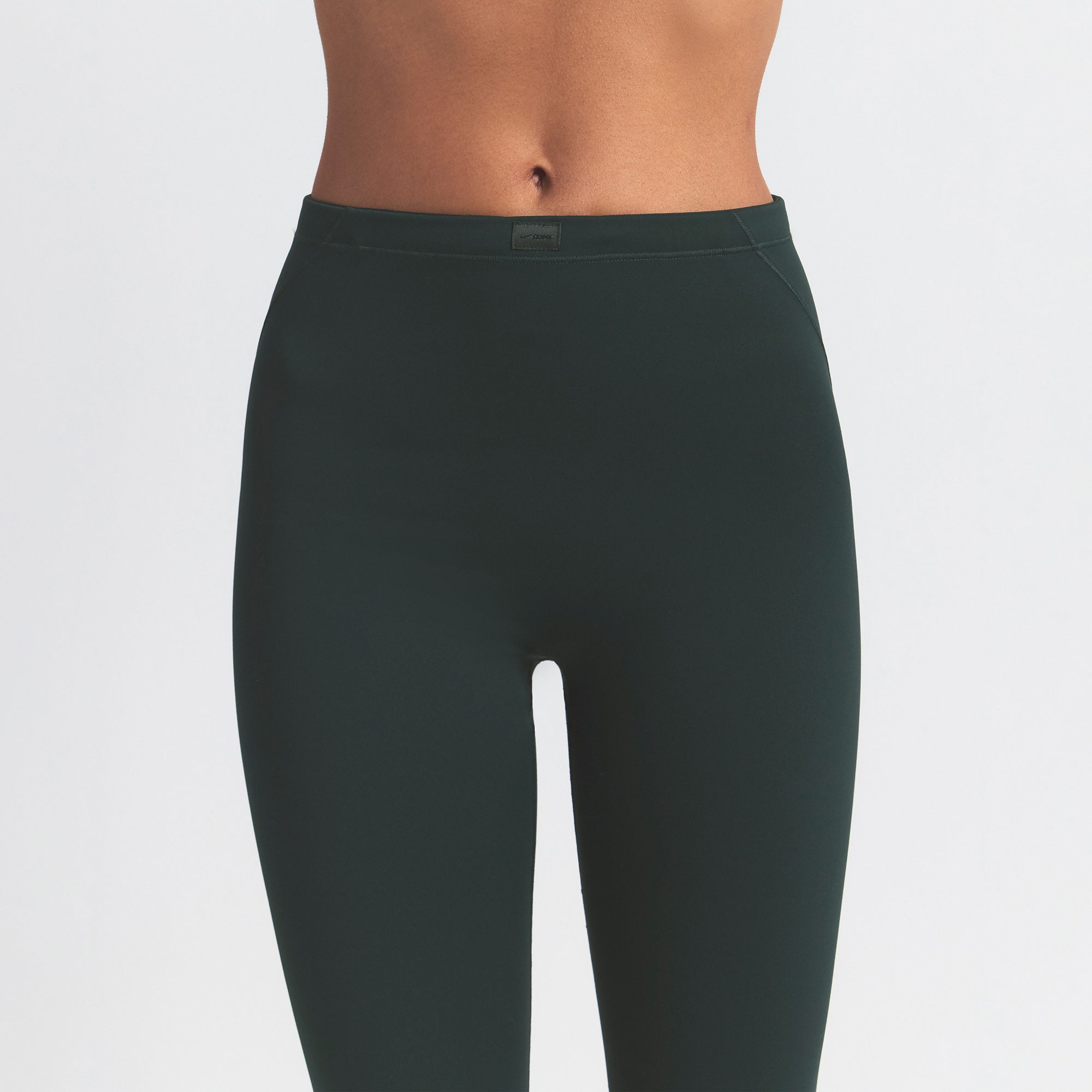 NikeSKIMS MATTE FOOTSIE GRIP LEGGING | DARK TEAL - Image 5