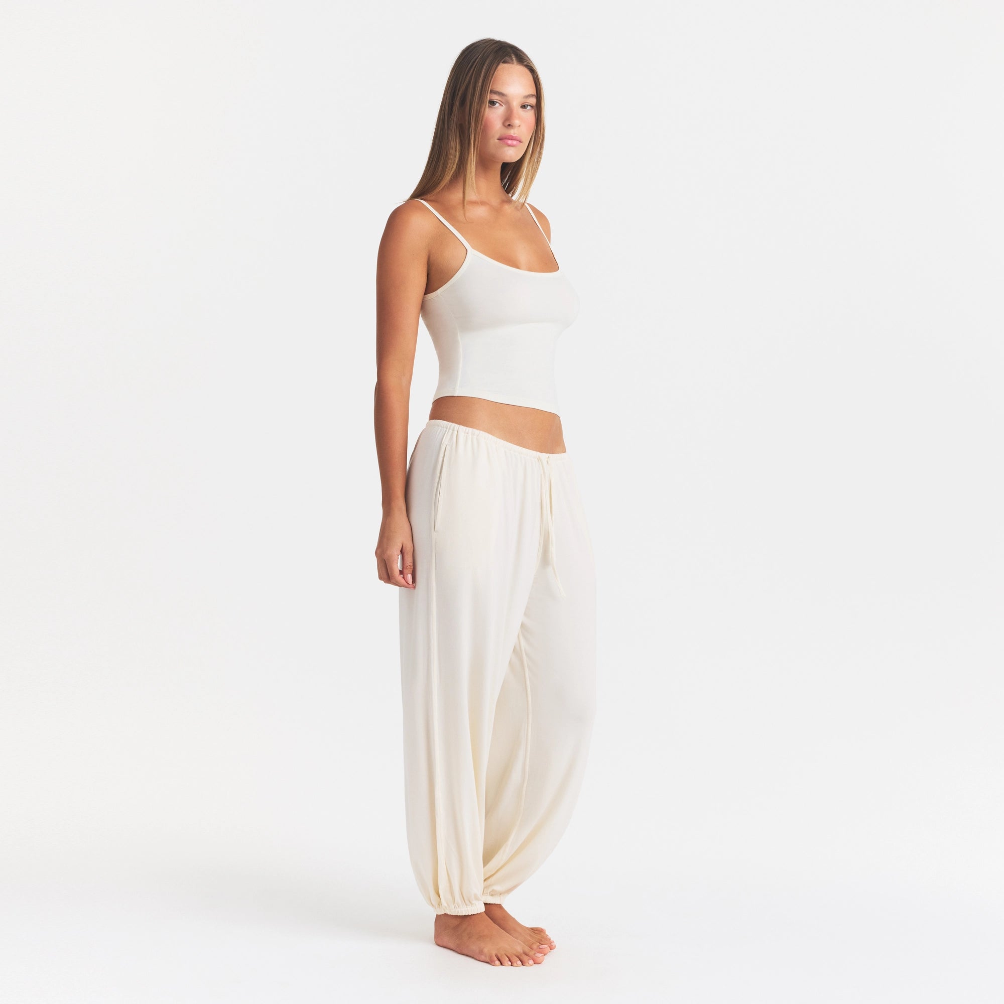 SKIMS SLEEP BALLOON PANT | ECRU - Image 3