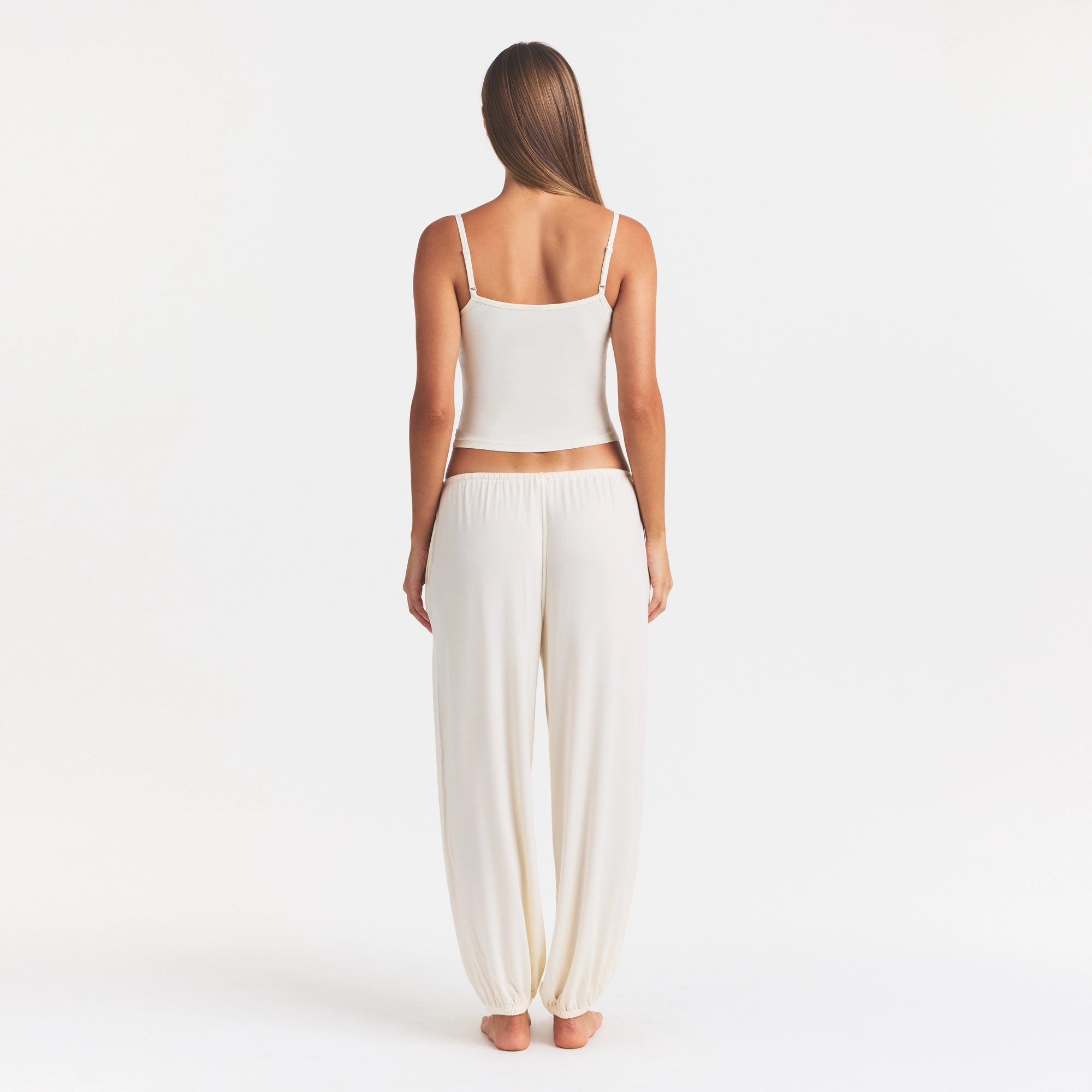 SKIMS SLEEP BALLOON PANT | ECRU - Image 4