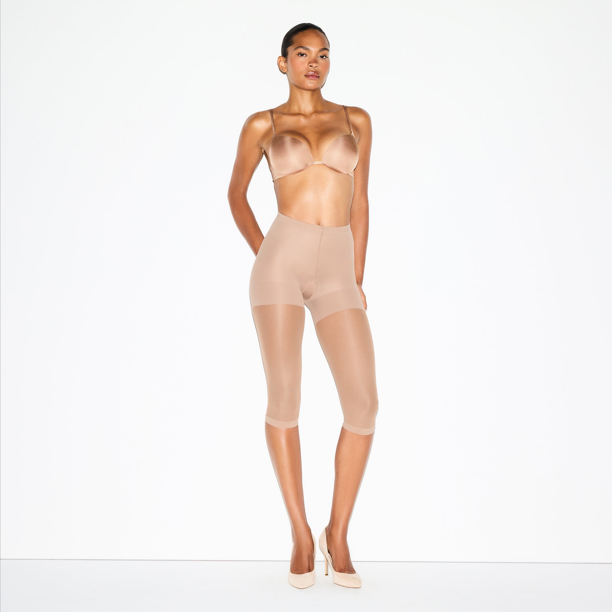 HOSIERY SHAPING CAPRI TIGHTS | SIENNA - Image 2