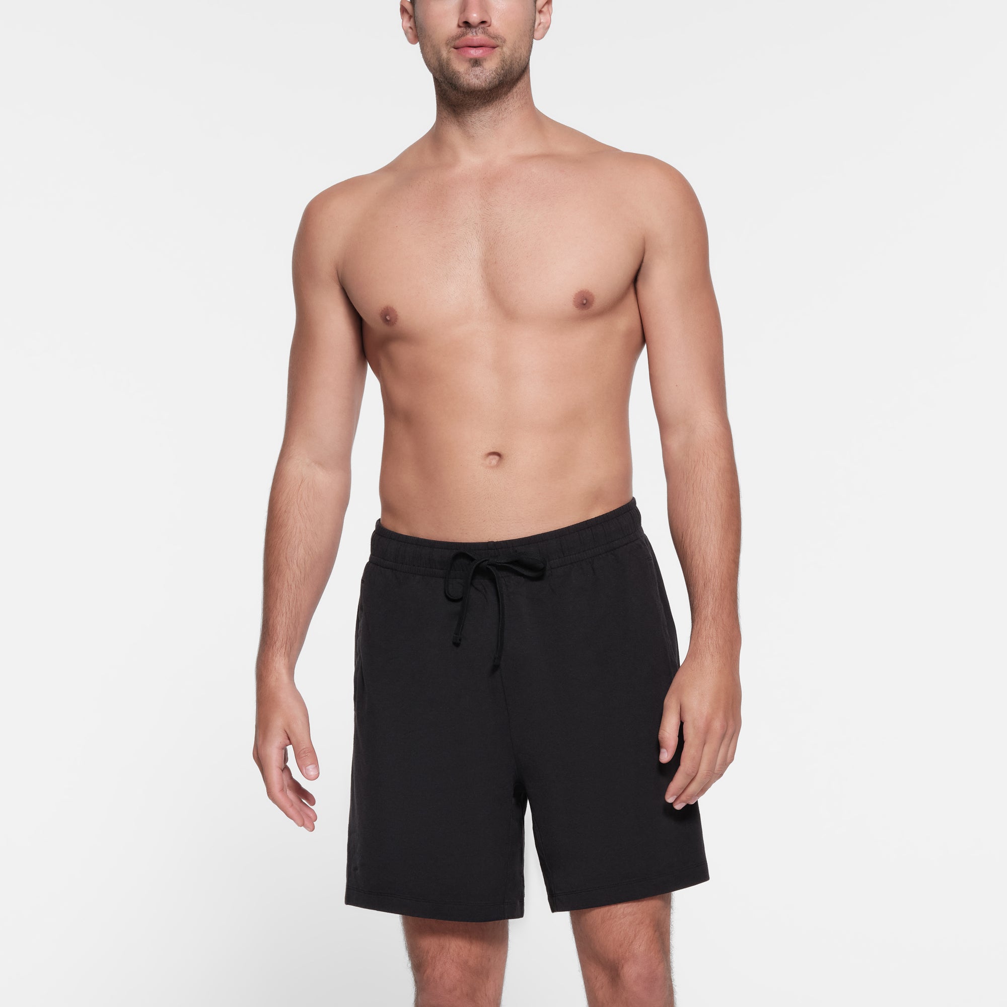 JERSEY LOUNGE MENS RELAXED SHORT | OBSIDIAN - Image 2