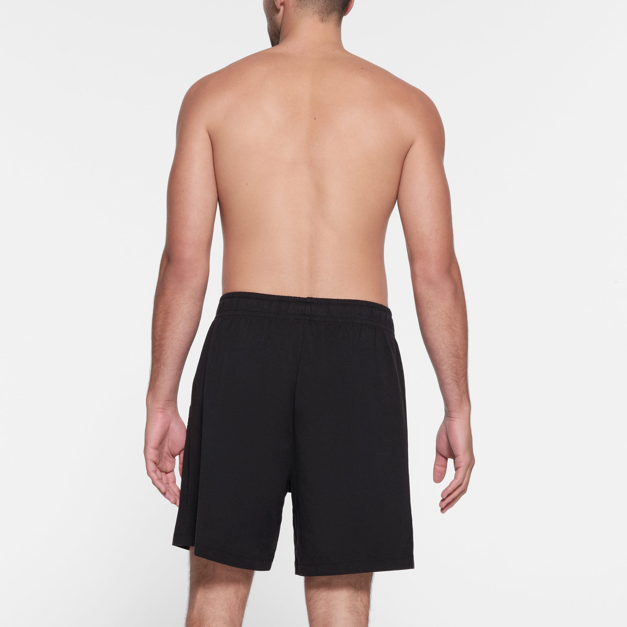 JERSEY LOUNGE MENS RELAXED SHORT | OBSIDIAN - Image 4