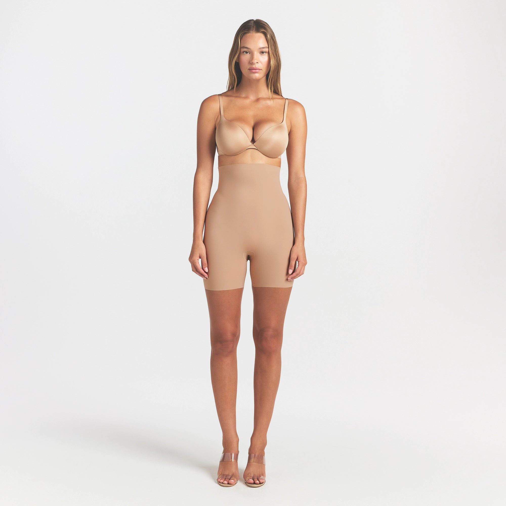 COOL SHAPEWEAR HIGH-WAISTED SHORT | CLAY - Image 2