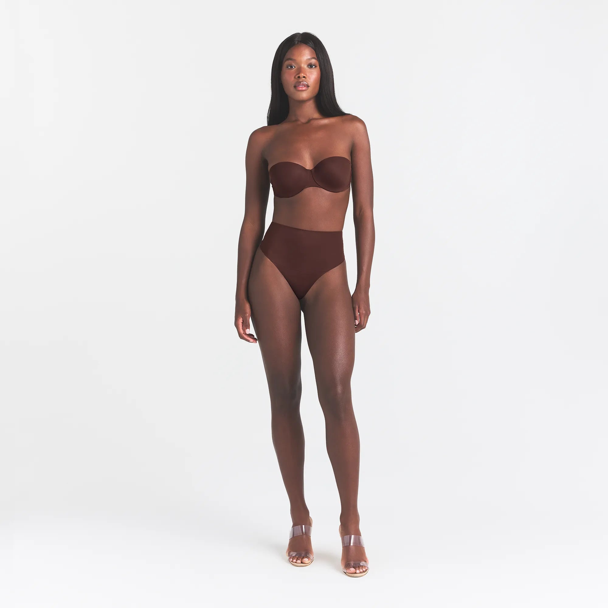 SMOOTHING INTIMATES STRAPLESS BRA | COCOA - Image 2