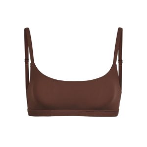 FITS EVERYBODY SCOOP BRALETTE | COCOA