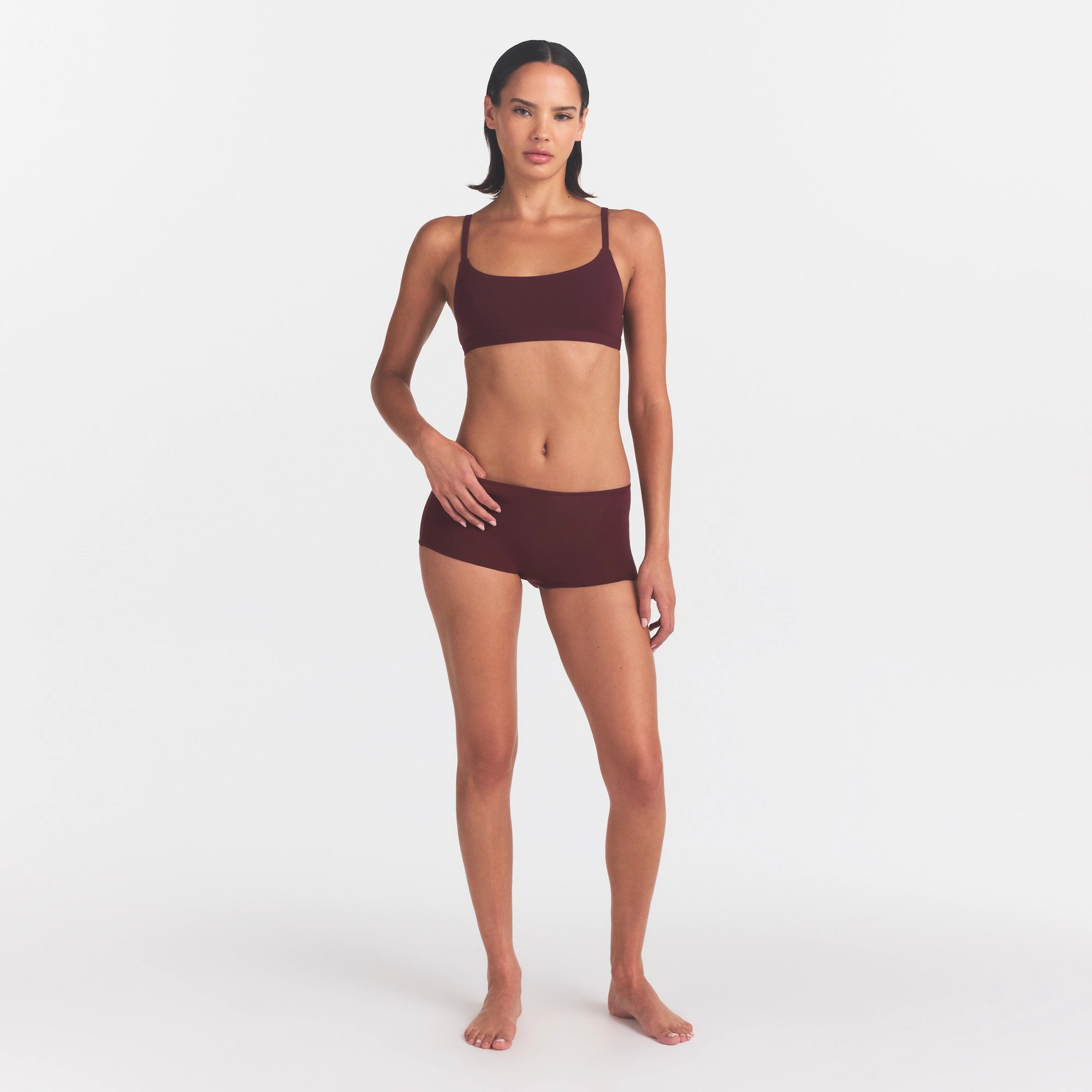 FITS EVERYBODY SCOOP BRALETTE | CURRANT - Image 3