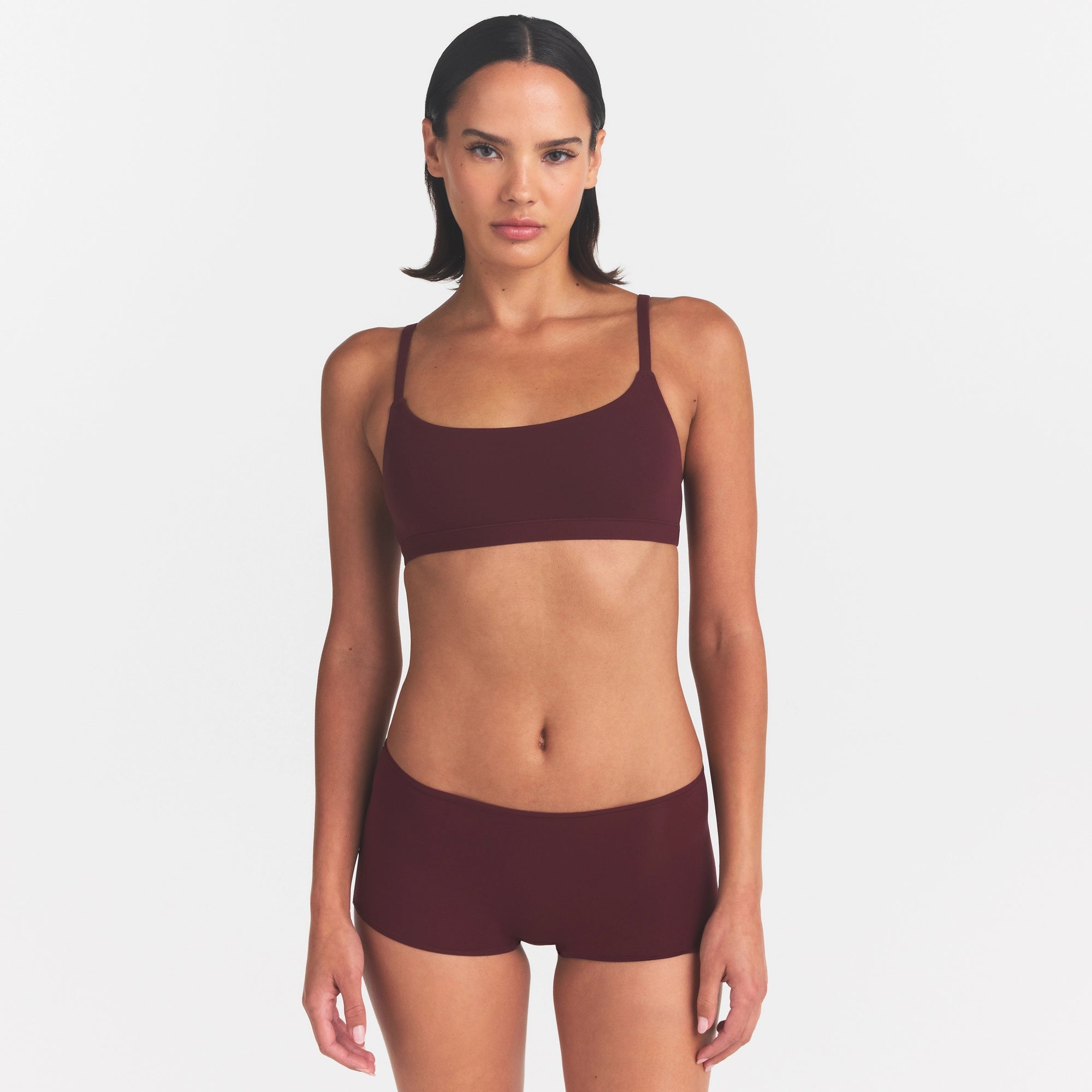 FITS EVERYBODY SCOOP BRALETTE | CURRANT - Image 2