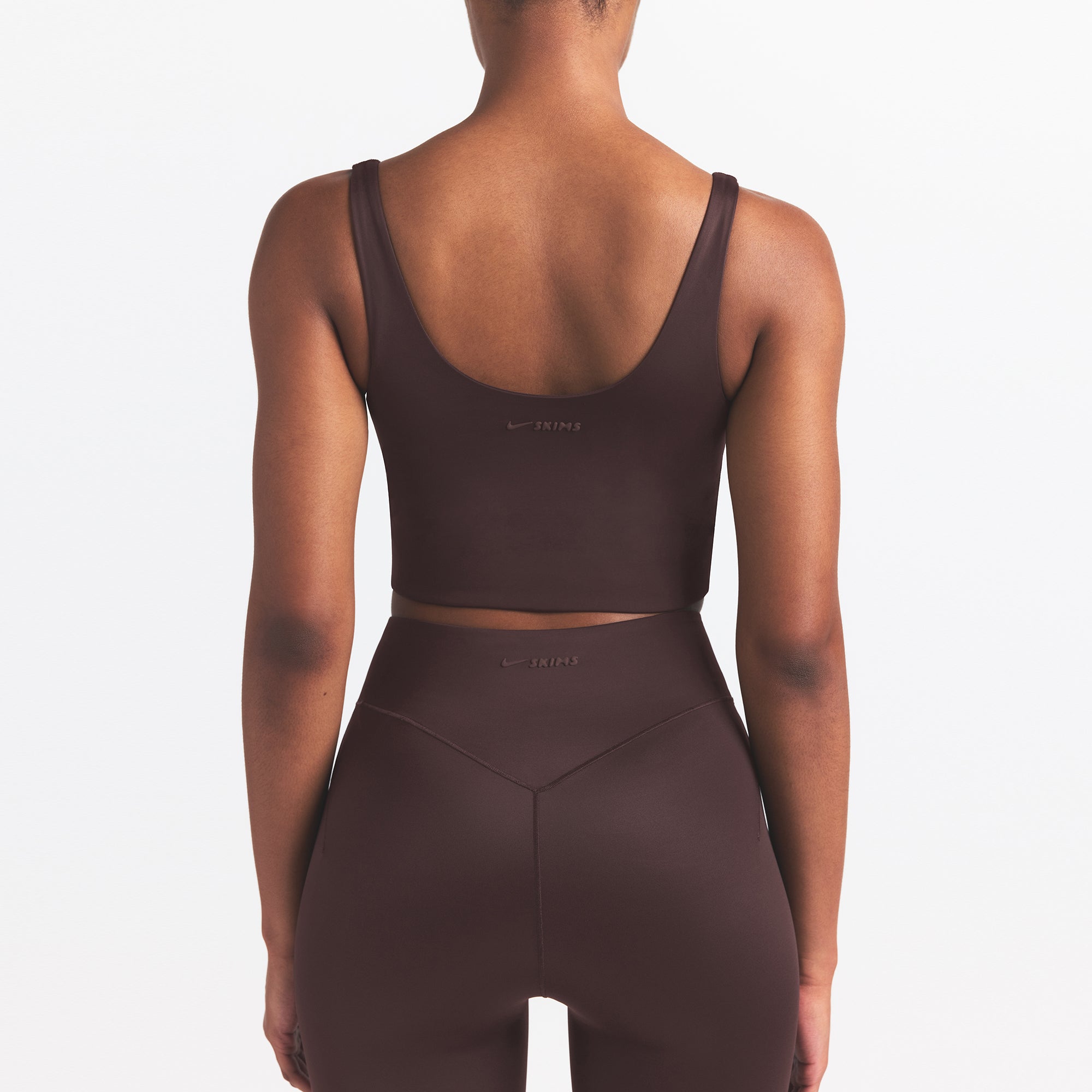 NikeSKIMS SHINE SCOOP NECK BRA TOP | PHOENIX - Image 4