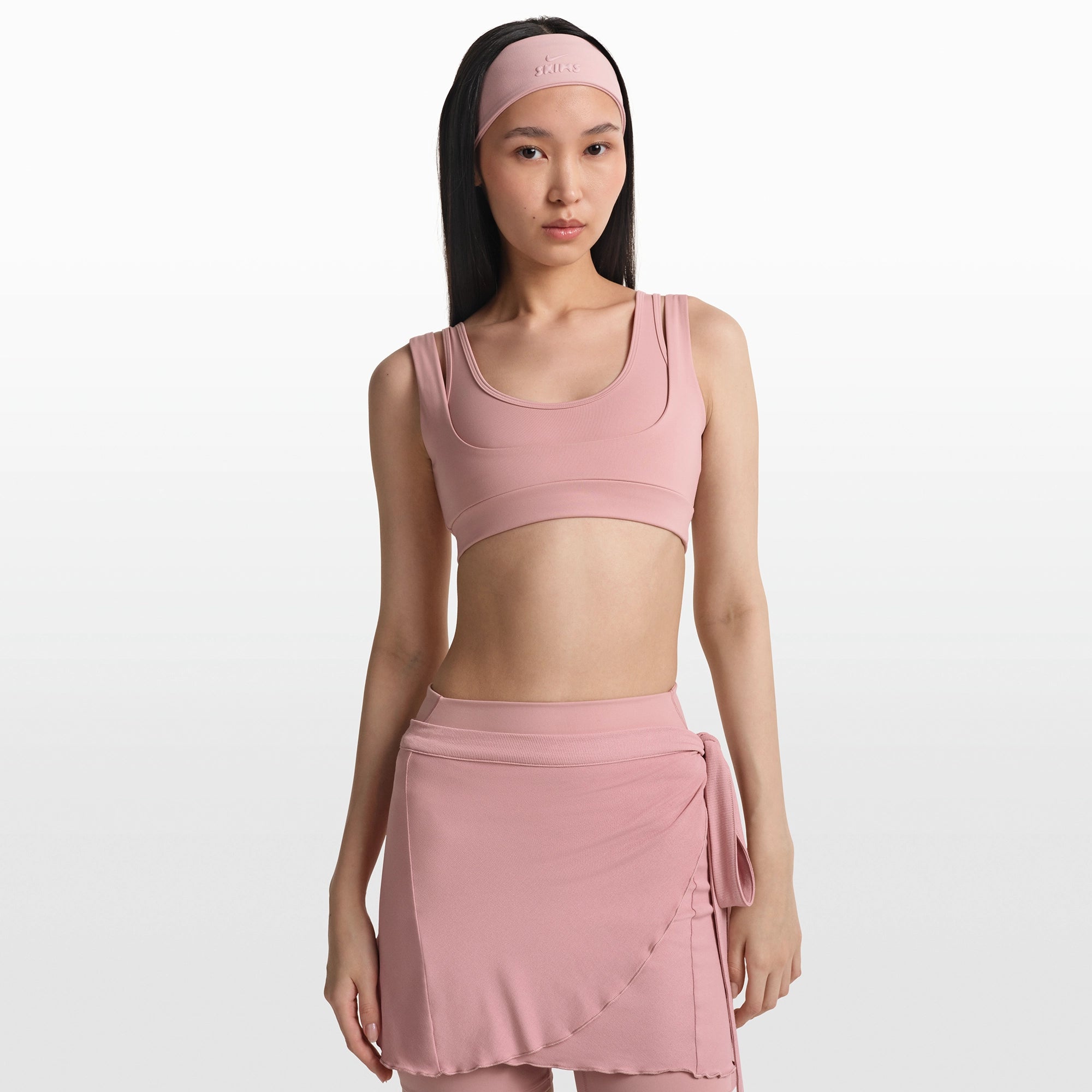 NikeSKIMS MATTE DOUBLE STRAP SCOOP BRA | HIMALAYAN - Image 3