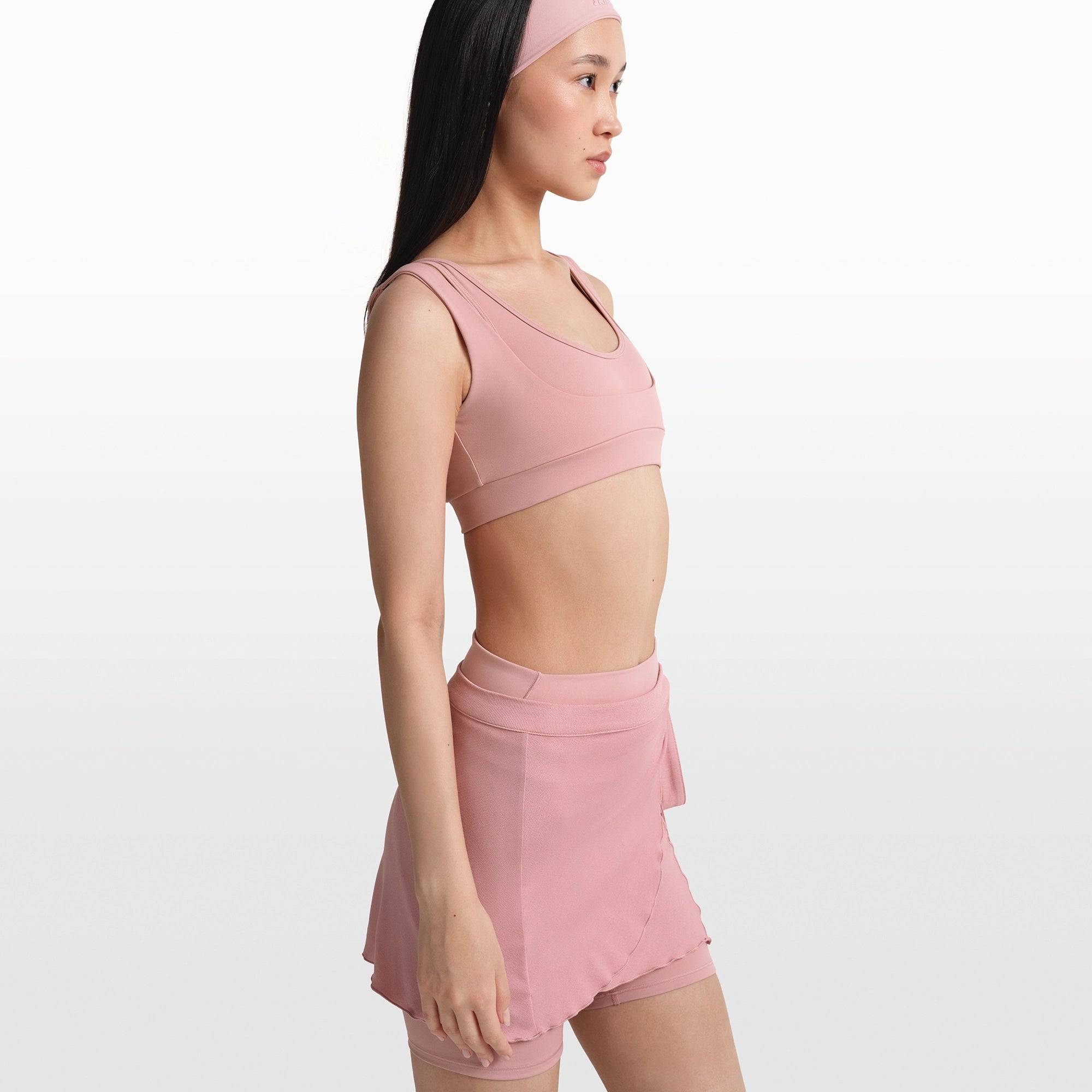 NikeSKIMS MATTE DOUBLE STRAP SCOOP BRA | HIMALAYAN - Image 5