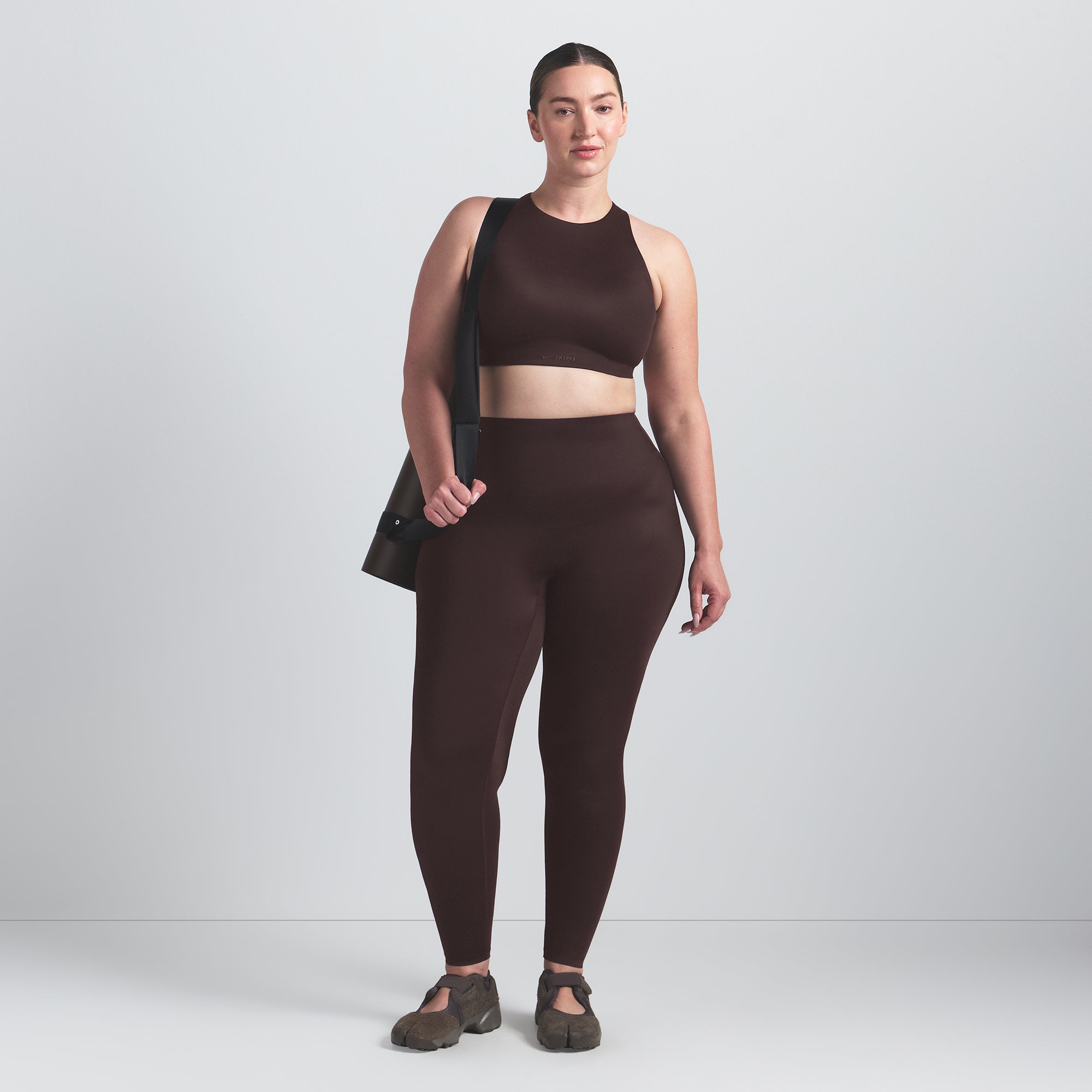 NikeSKIMS SHINE HIGH NECK BRA | PHOENIX - Image 2