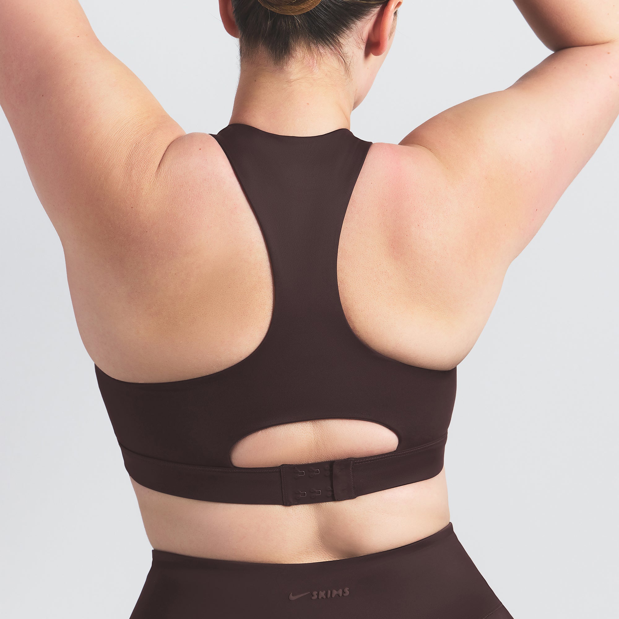 NikeSKIMS SHINE HIGH NECK BRA | PHOENIX - Image 4