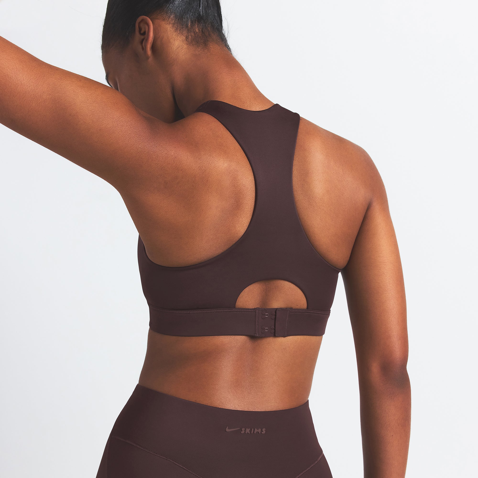 NikeSKIMS SHINE HIGH NECK BRA | PHOENIX - Image 6